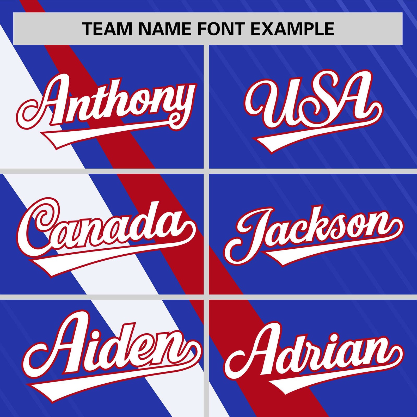Custom Royal Blue-Red White Personalized Slash Pattern Performance T-Shirt