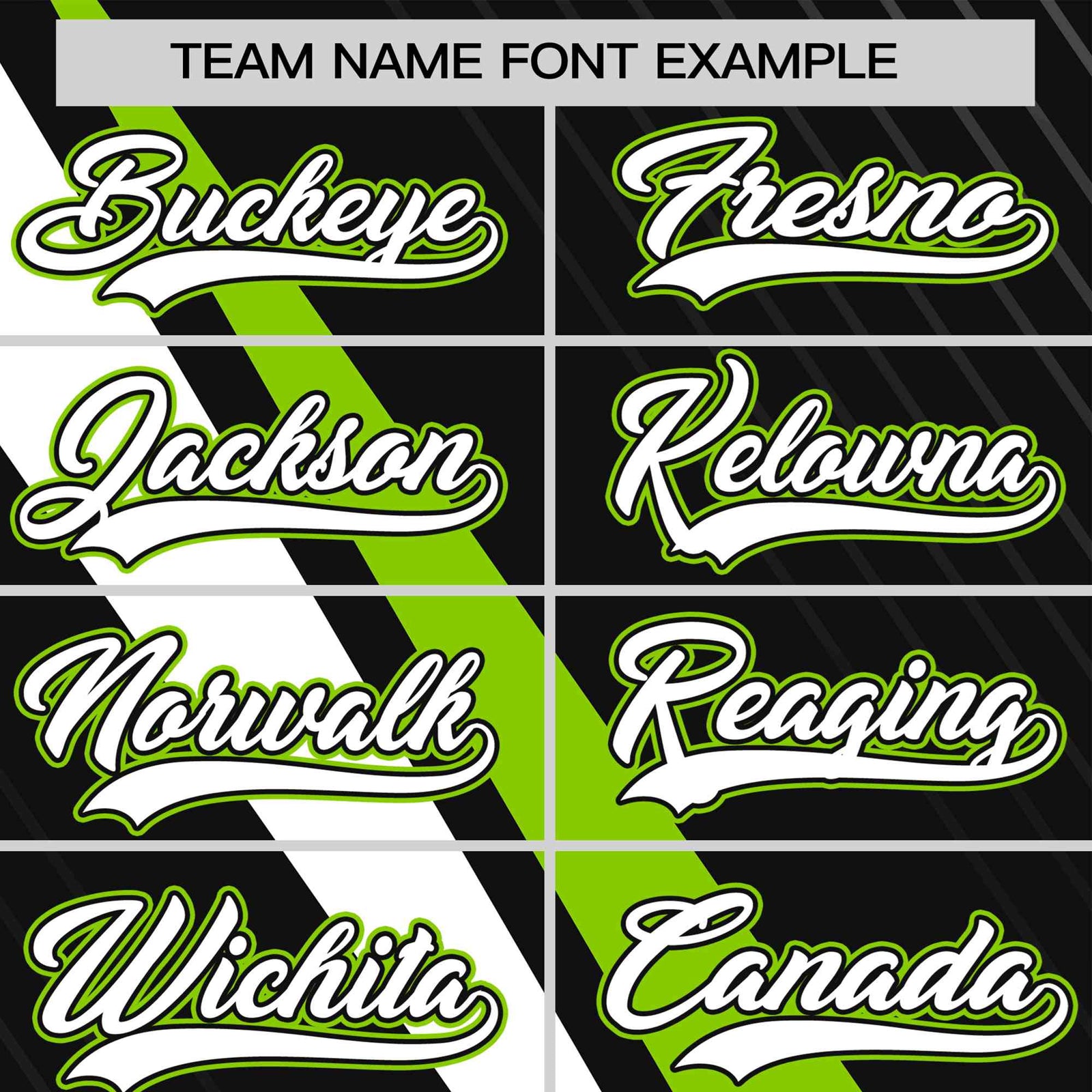 Custom Black Neon Green-White Personalized Slash Pattern Performance T-Shirt