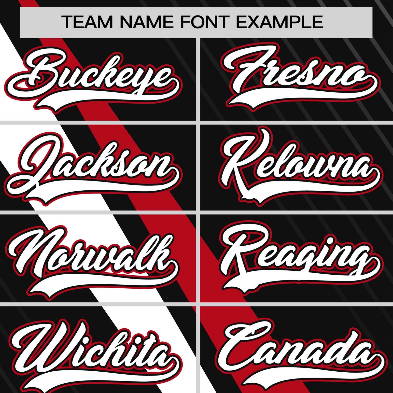 Custom Black Red-White Personalized Slash Pattern Performance T-Shirt