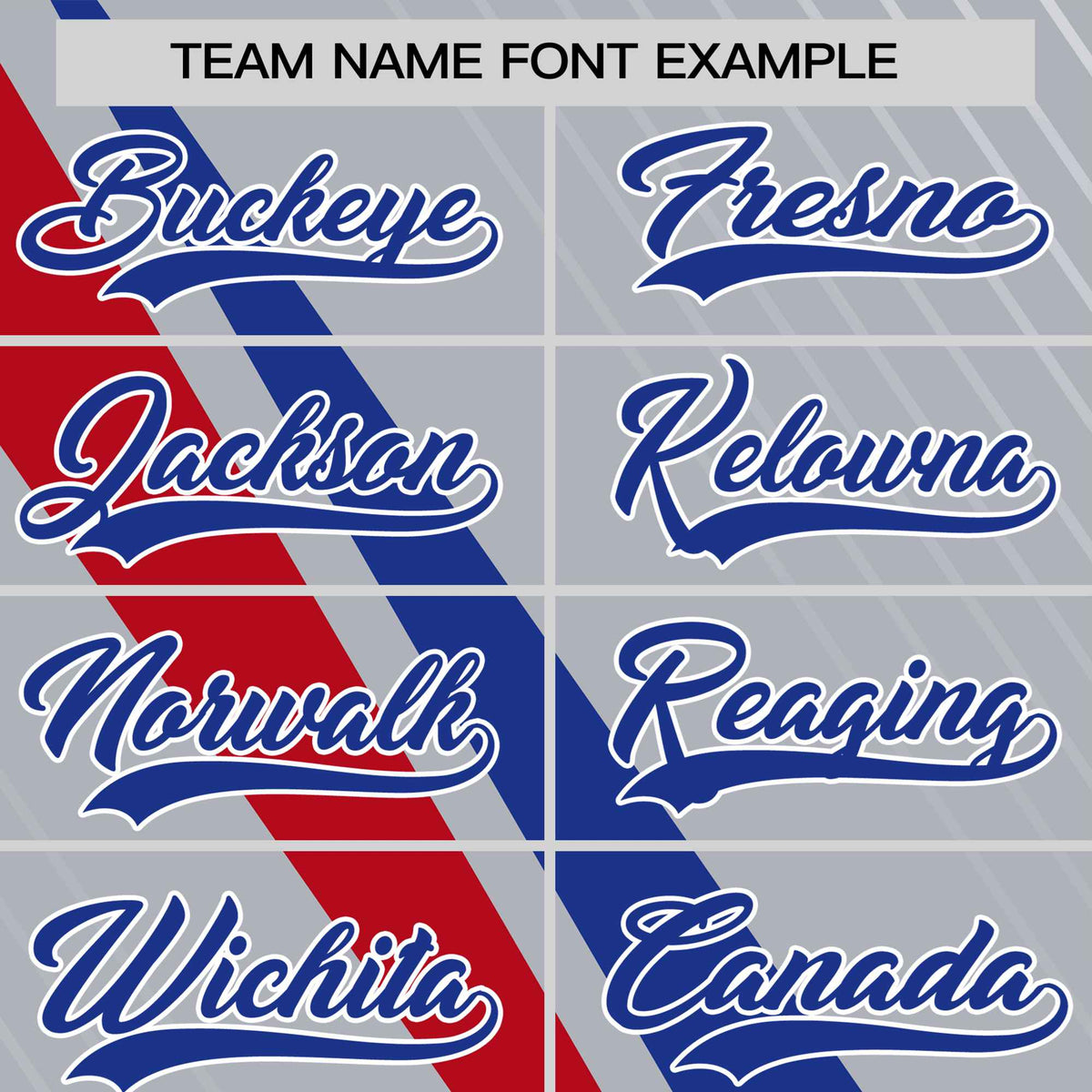 Custom Gray Royal Blue-Red Personalized Slash Pattern Performance T-Shirt