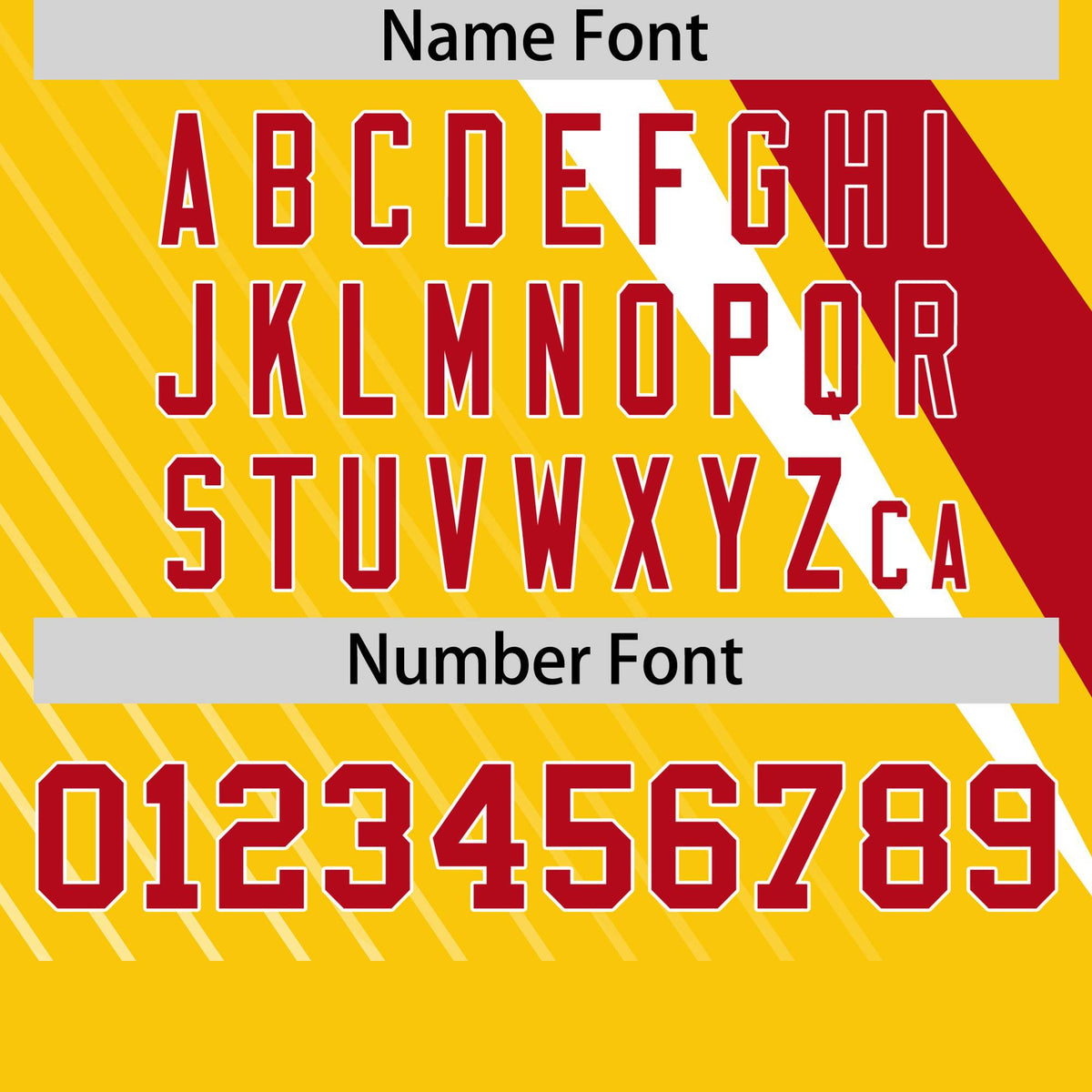 Custom Gold 01-Red White Personalized Slash Pattern Performance T-Shirt