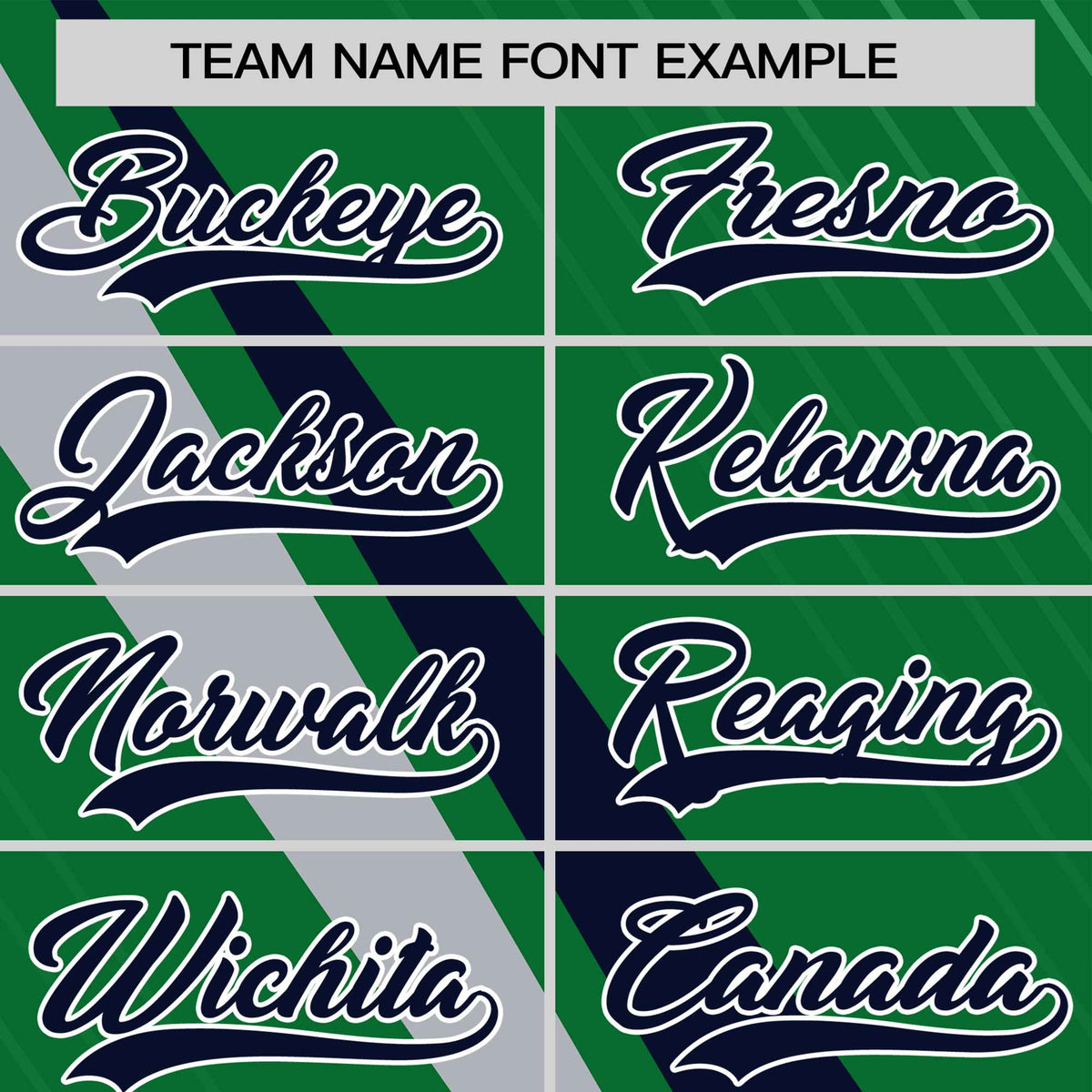 Custom Kelly Green-Royal Blue Gray Personalized Slash Pattern Performance T-Shirt