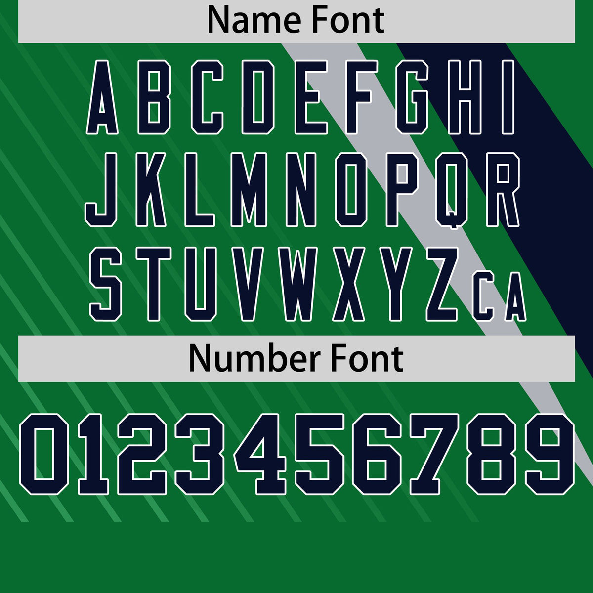 Custom Kelly Green-Royal Blue Gray Personalized Slash Pattern Performance T-Shirt