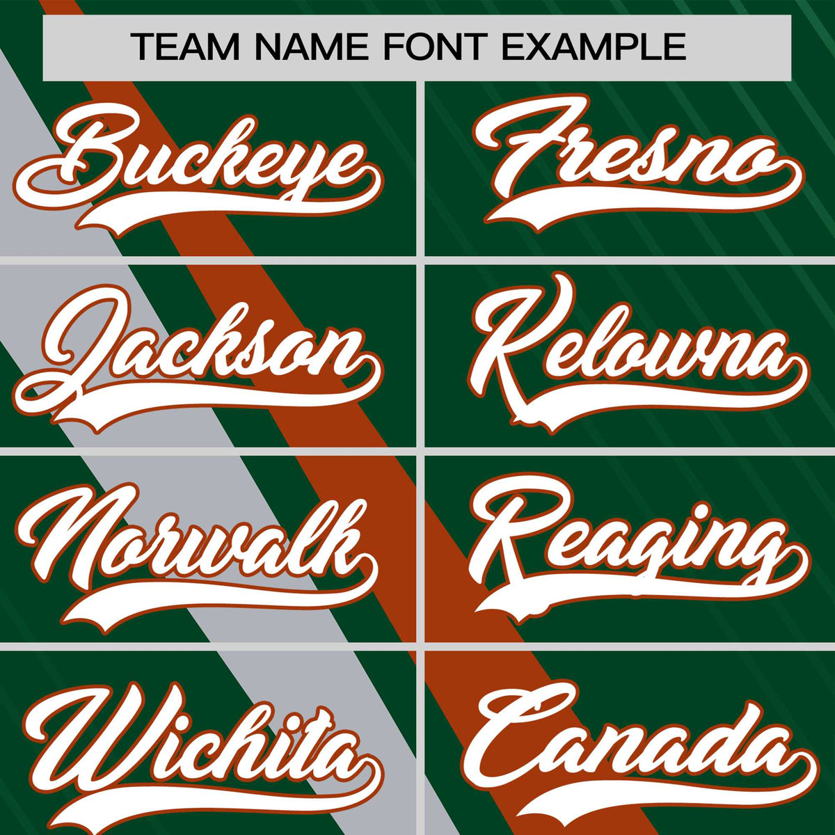 Custom Green Texas Orange-Gray Personalized Slash Pattern Performance T-Shirt