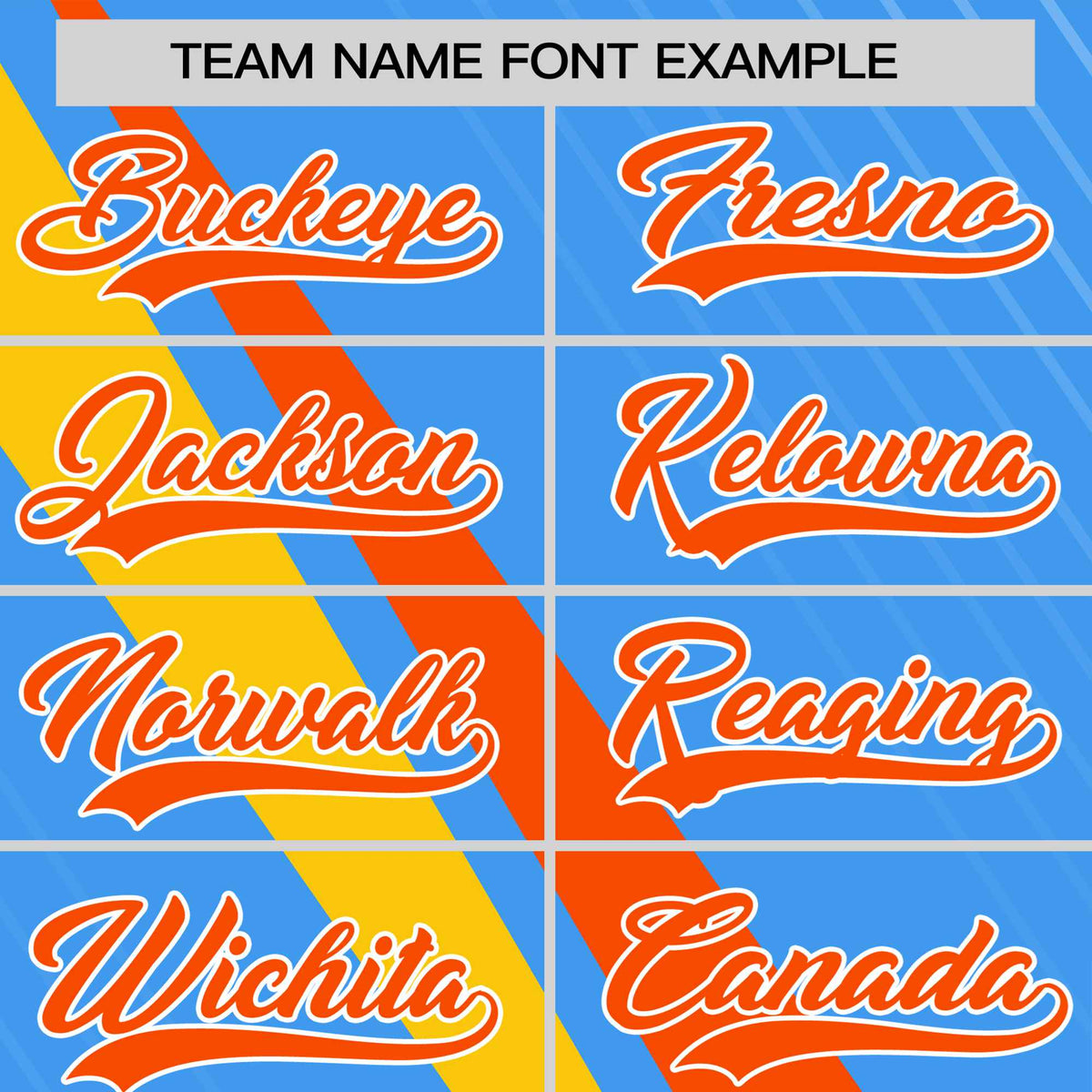 Custom Powder Blue-Orange Gold 01 Personalized Slash Pattern Performance T-Shirt