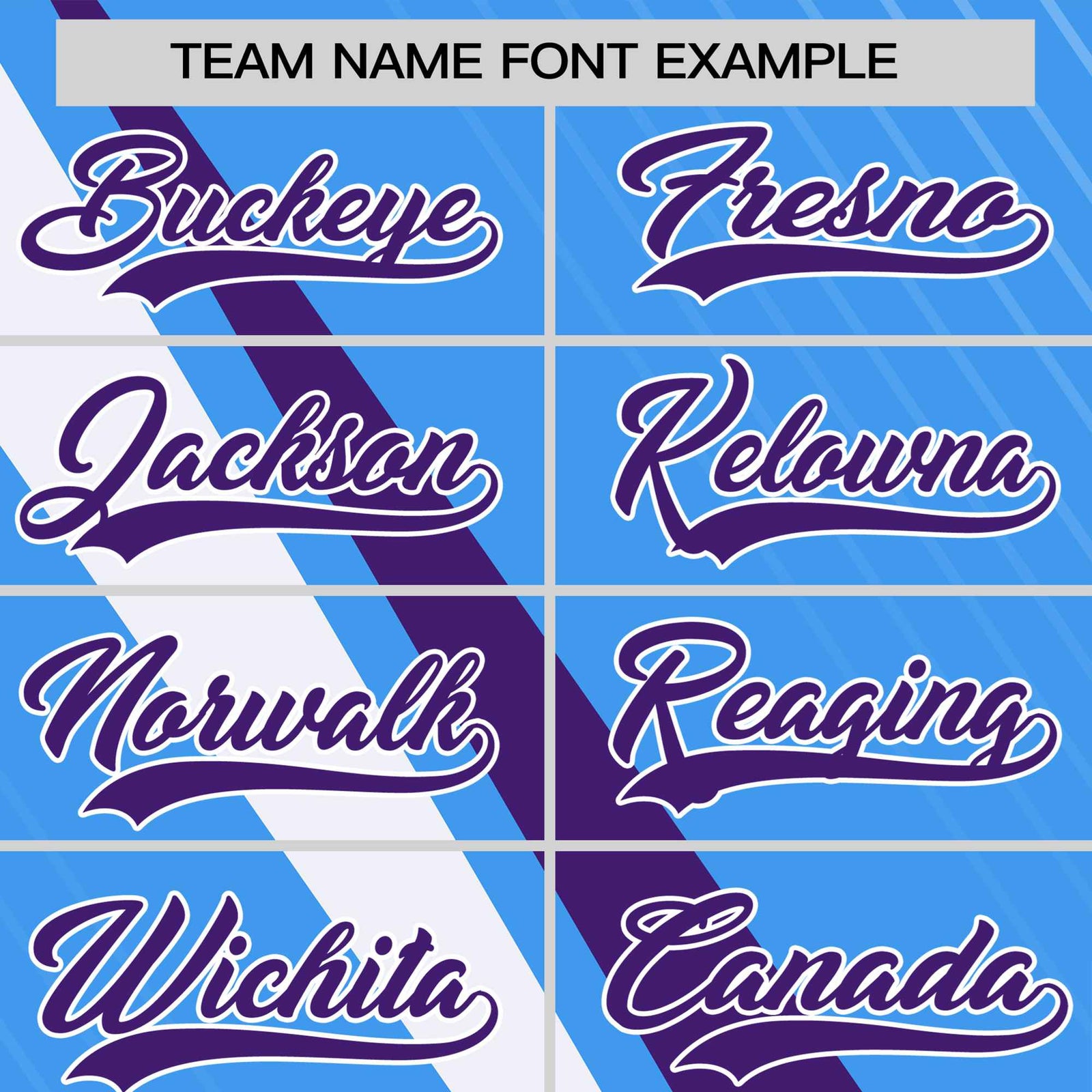 Custom Powder Blue-Purple White Personalized Slash Pattern Performance T-Shirt