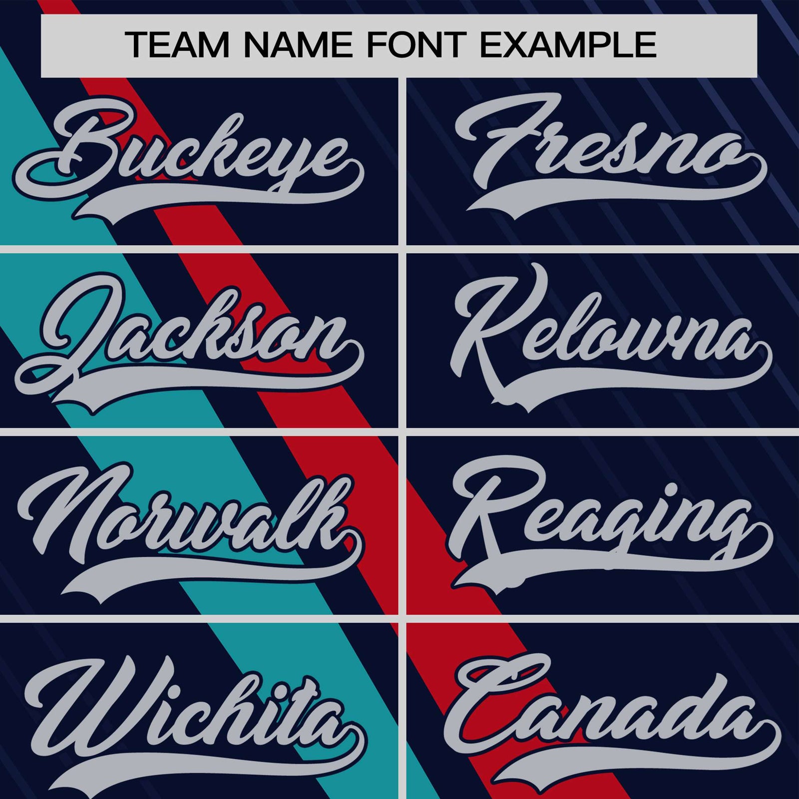 Custom Navy Red-Aqua Personalized Slash Pattern Performance T-Shirt