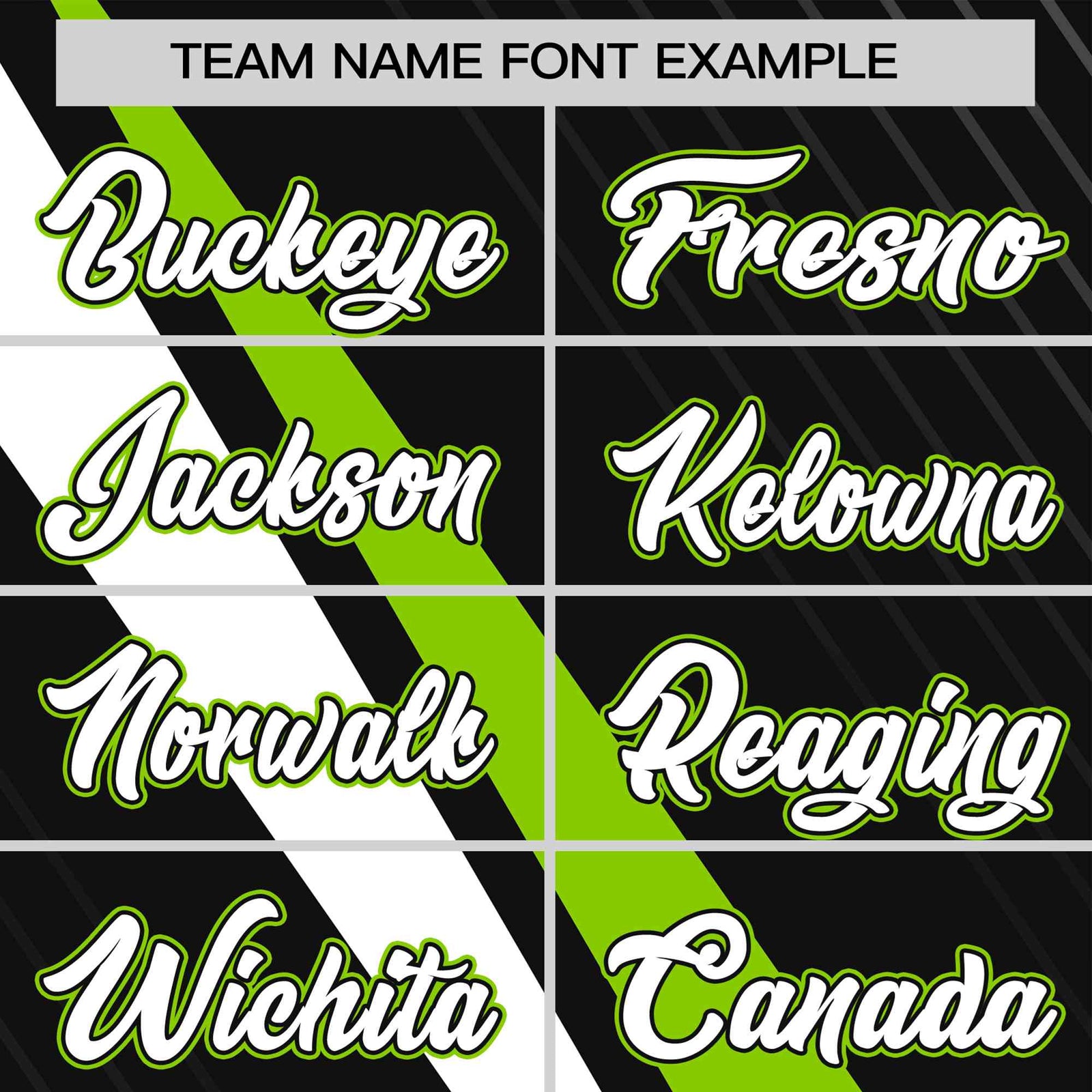 Custom Black Neon Green-White Personalized Slash Pattern Performance T-Shirt