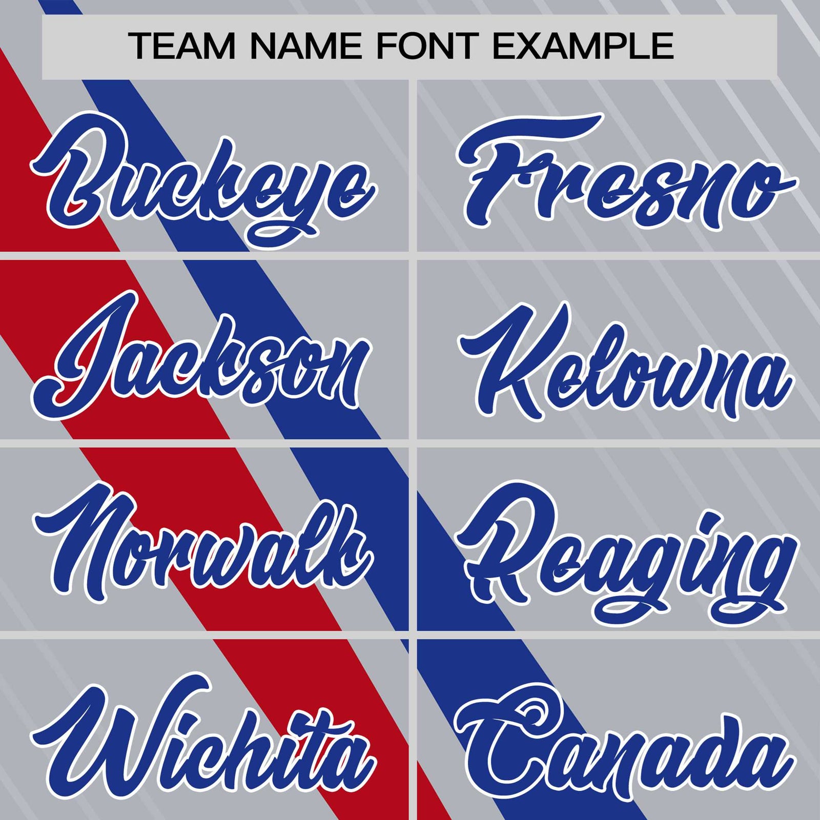 Custom Gray Royal Blue-Red Personalized Slash Pattern Performance T-Shirt