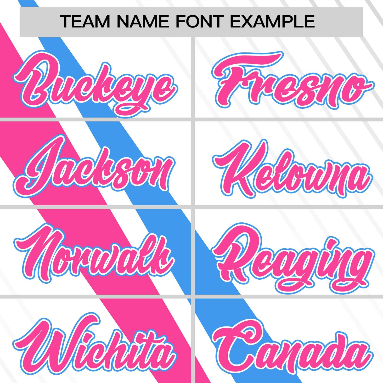 Custom White Powder Blue-Pink Personalized Slash Pattern Performance T-Shirt