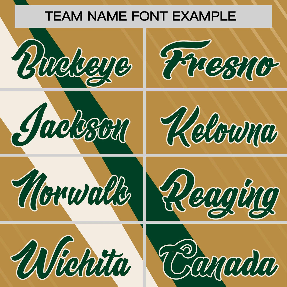 Custom Gold Green-Khaki Personalized Slash Pattern Performance T-Shirt