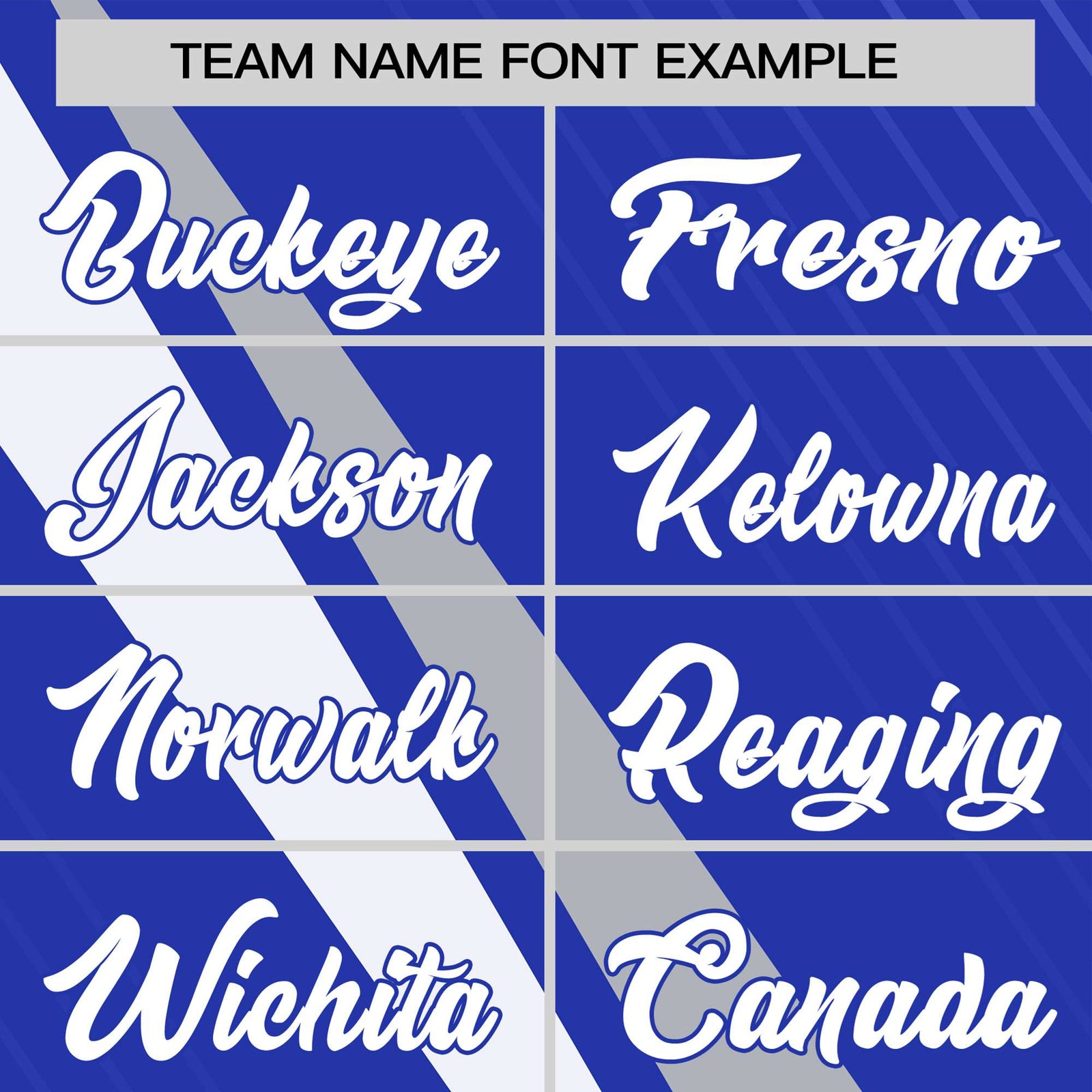 Custom Royal Blue-Gray White Personalized Slash Pattern Performance T-Shirt