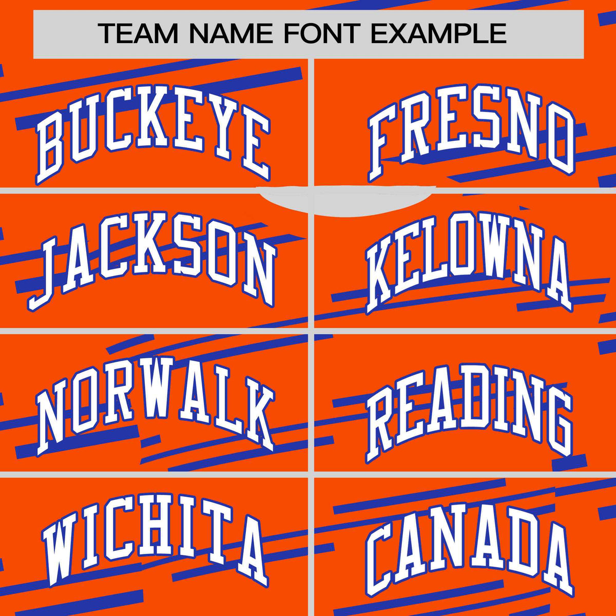 Custom Orange Royal Blue Personalized Slanting Line Graffiti Pattern Performance T-Shirt