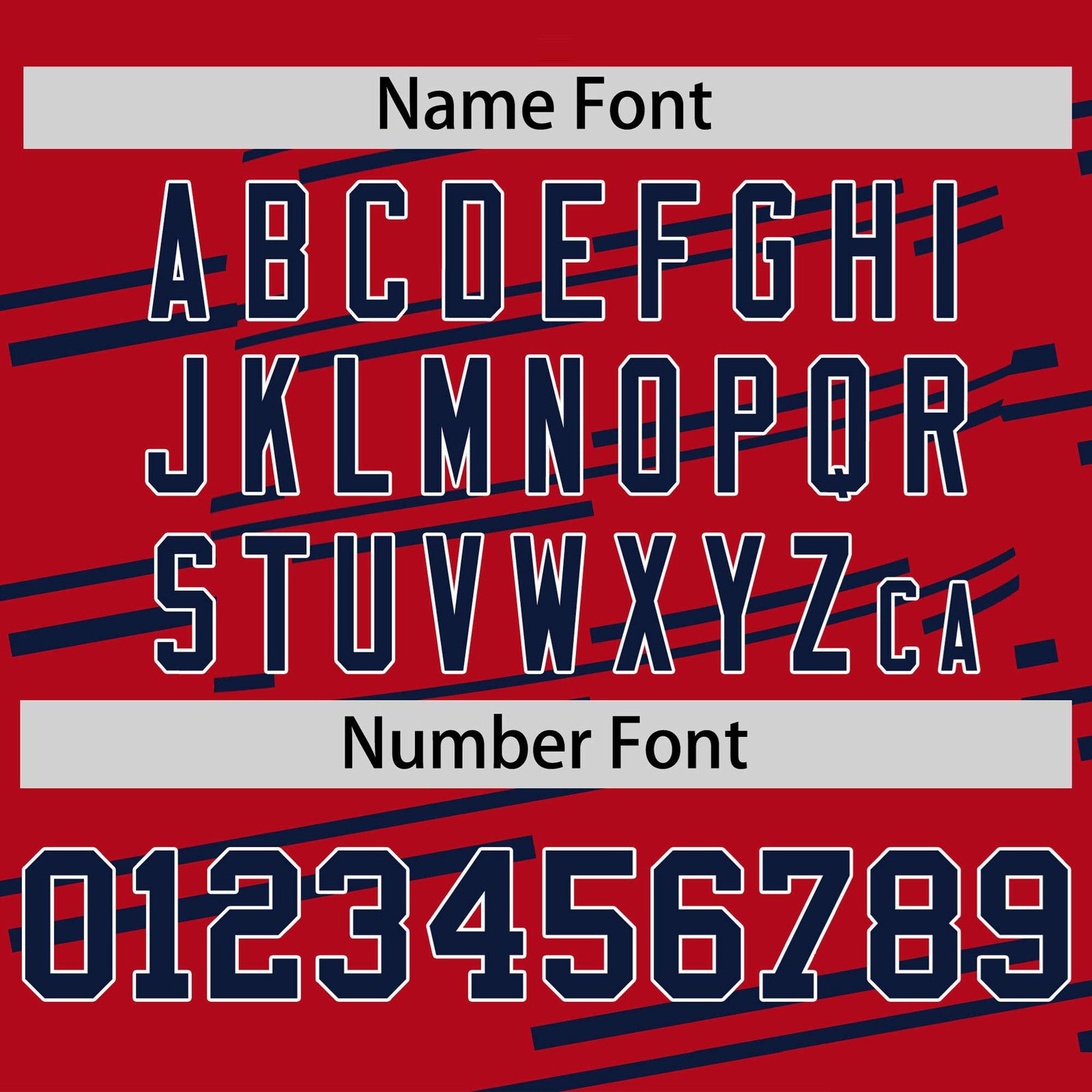 Custom Red Navy Personalized Slanting Line Graffiti Pattern Performance T-Shirt