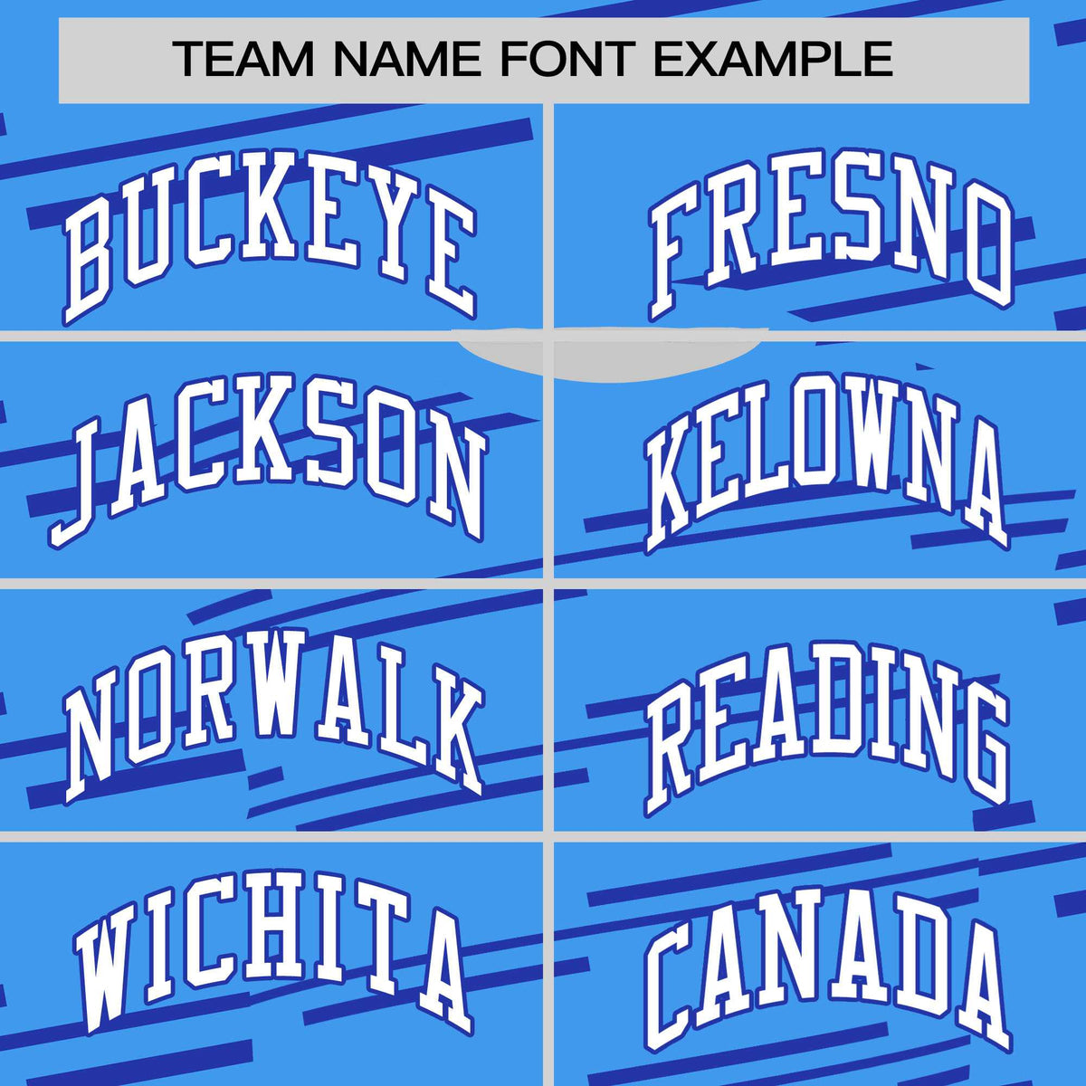 Custom Powder Blue Royal Blue Personalized Slanting Line Graffiti Pattern Performance T-Shirt