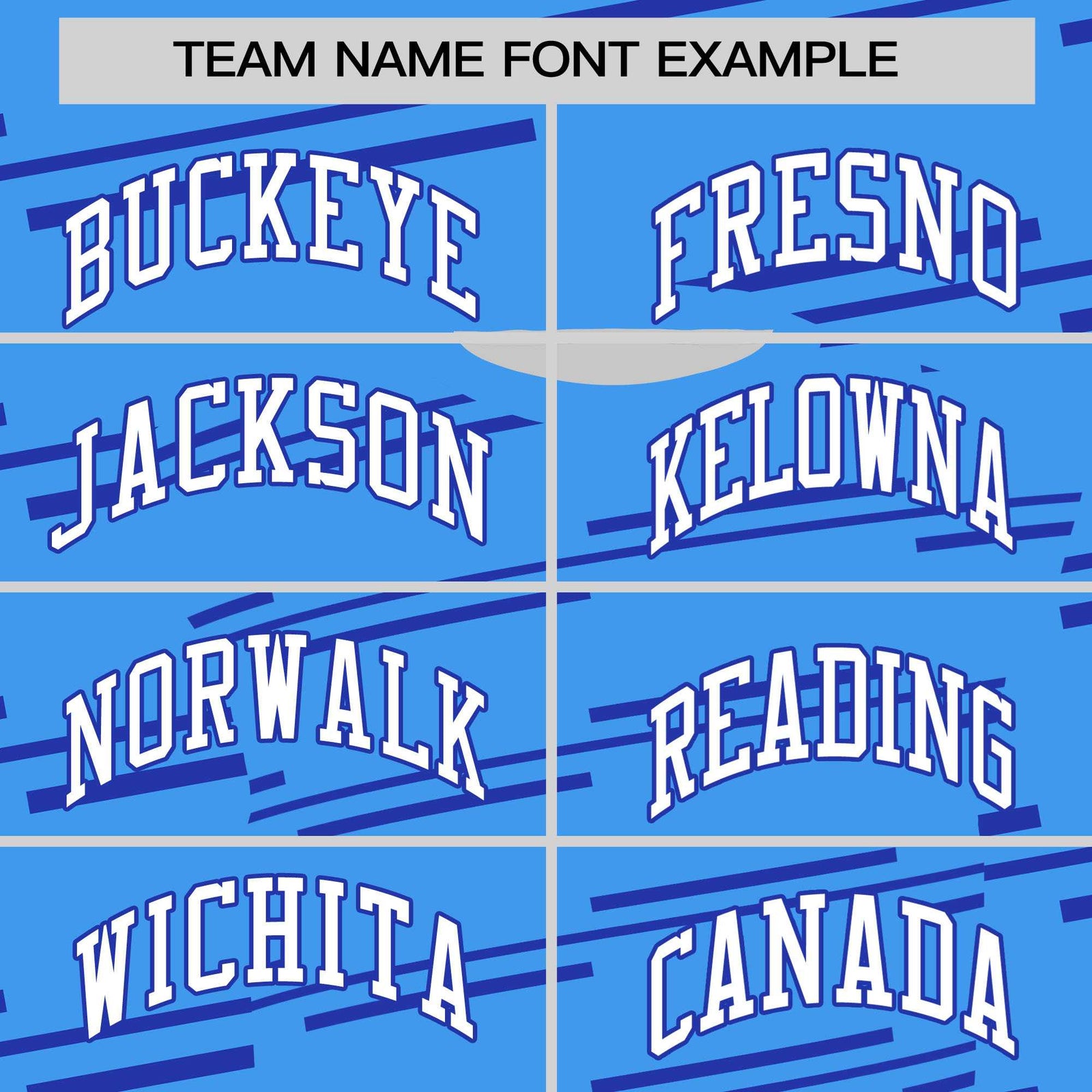 Custom Powder Blue Royal Blue Personalized Slanting Line Graffiti Pattern Performance T-Shirt