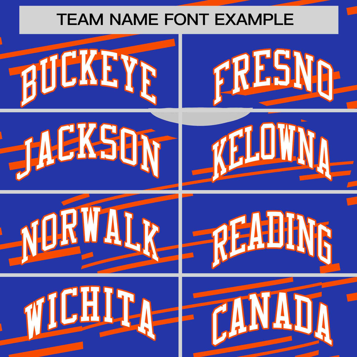 Custom Royal Blue Orange Personalized Slanting Line Graffiti Pattern Performance T-Shirt