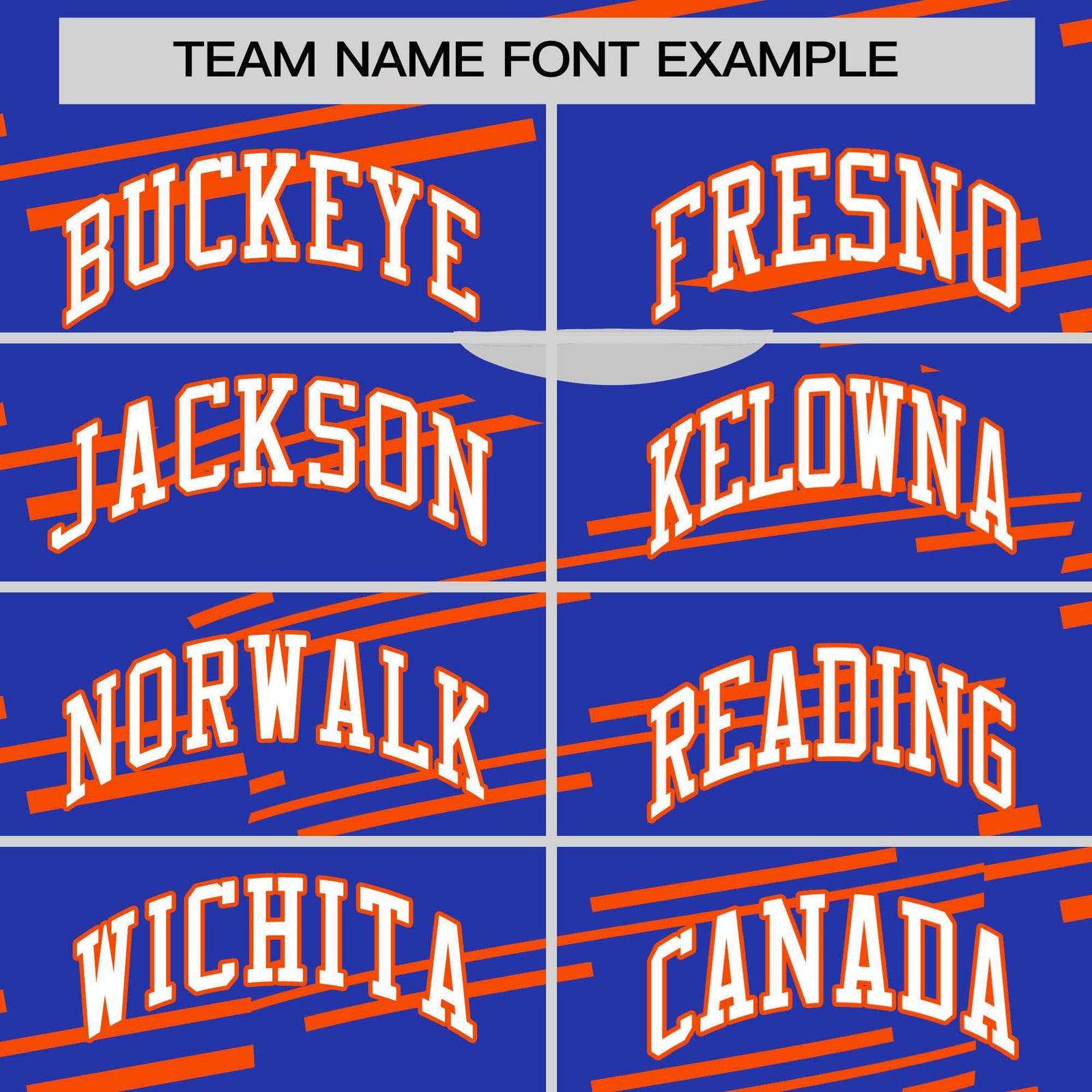 Custom Royal Blue Orange Personalized Slanting Line Graffiti Pattern Performance T-Shirt