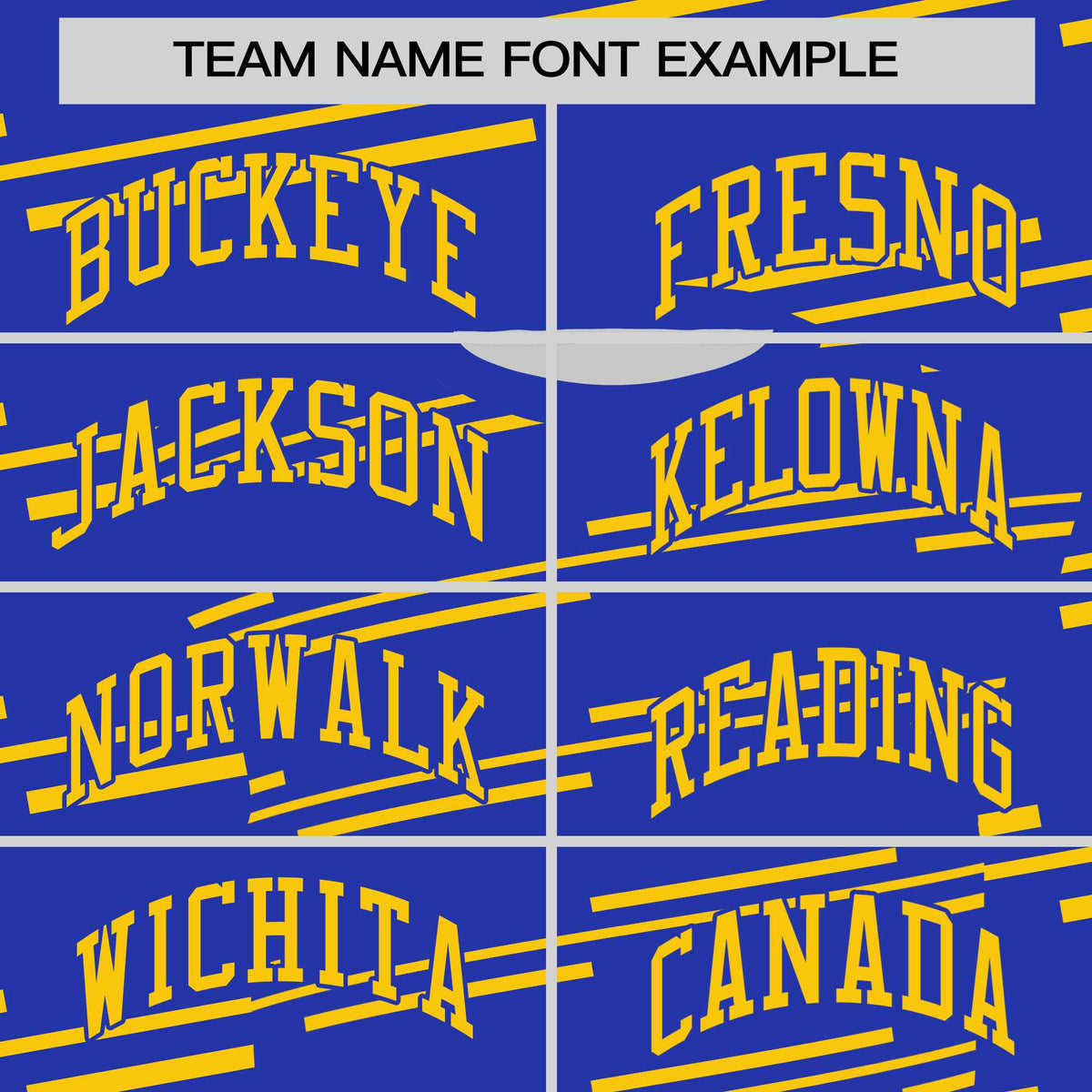 Custom Royal Blue Gold-1 Personalized Slanting Line Graffiti Pattern Performance T-Shirt