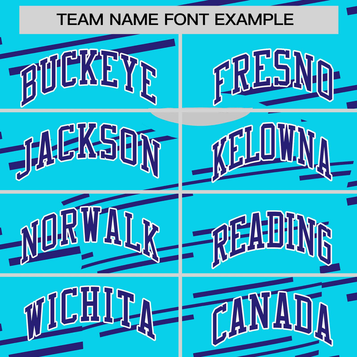 Custom Sky Blue Purple Personalized Slanting Line Graffiti Pattern Performance T-Shirt