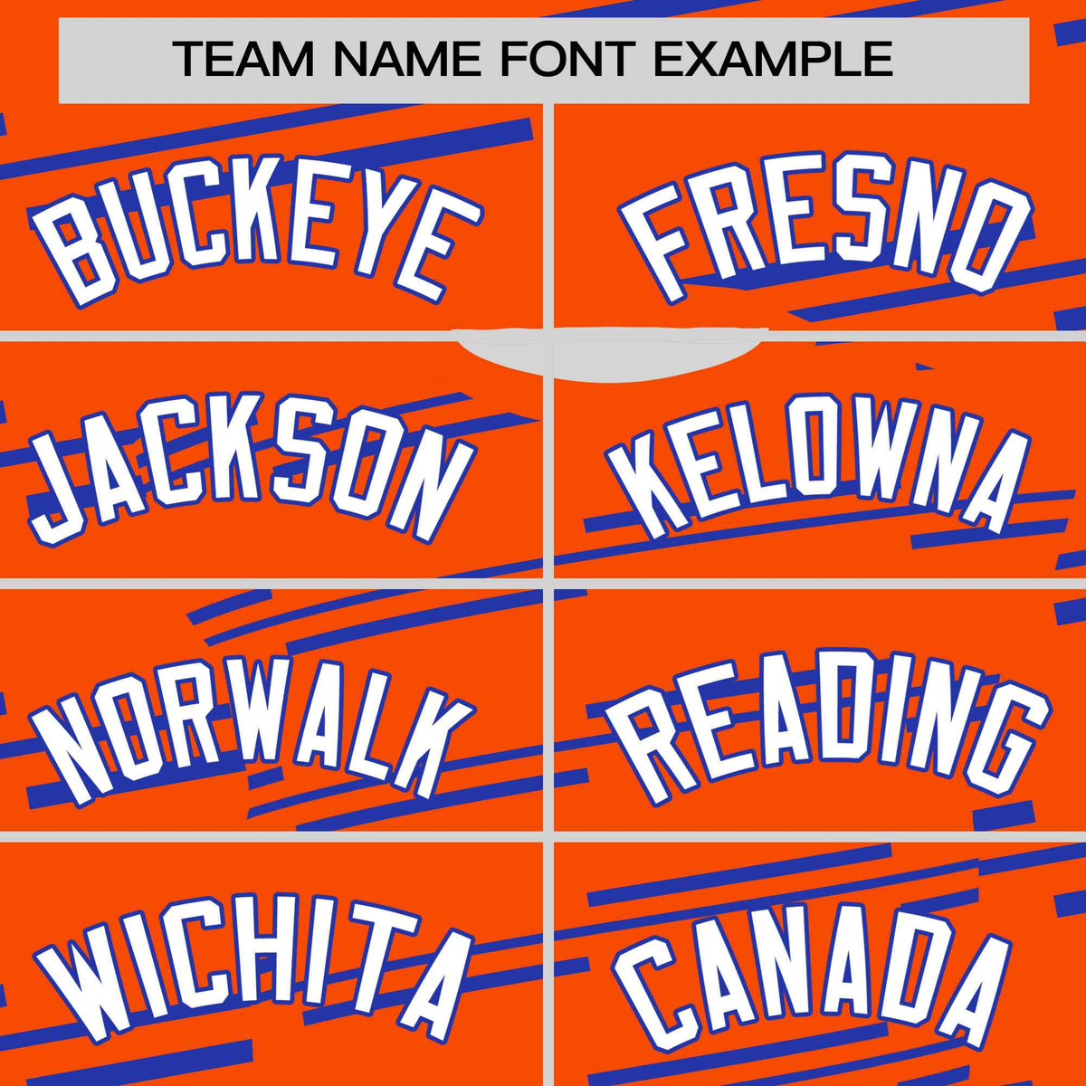 Custom Orange Royal Blue Personalized Slanting Line Graffiti Pattern Performance T-Shirt