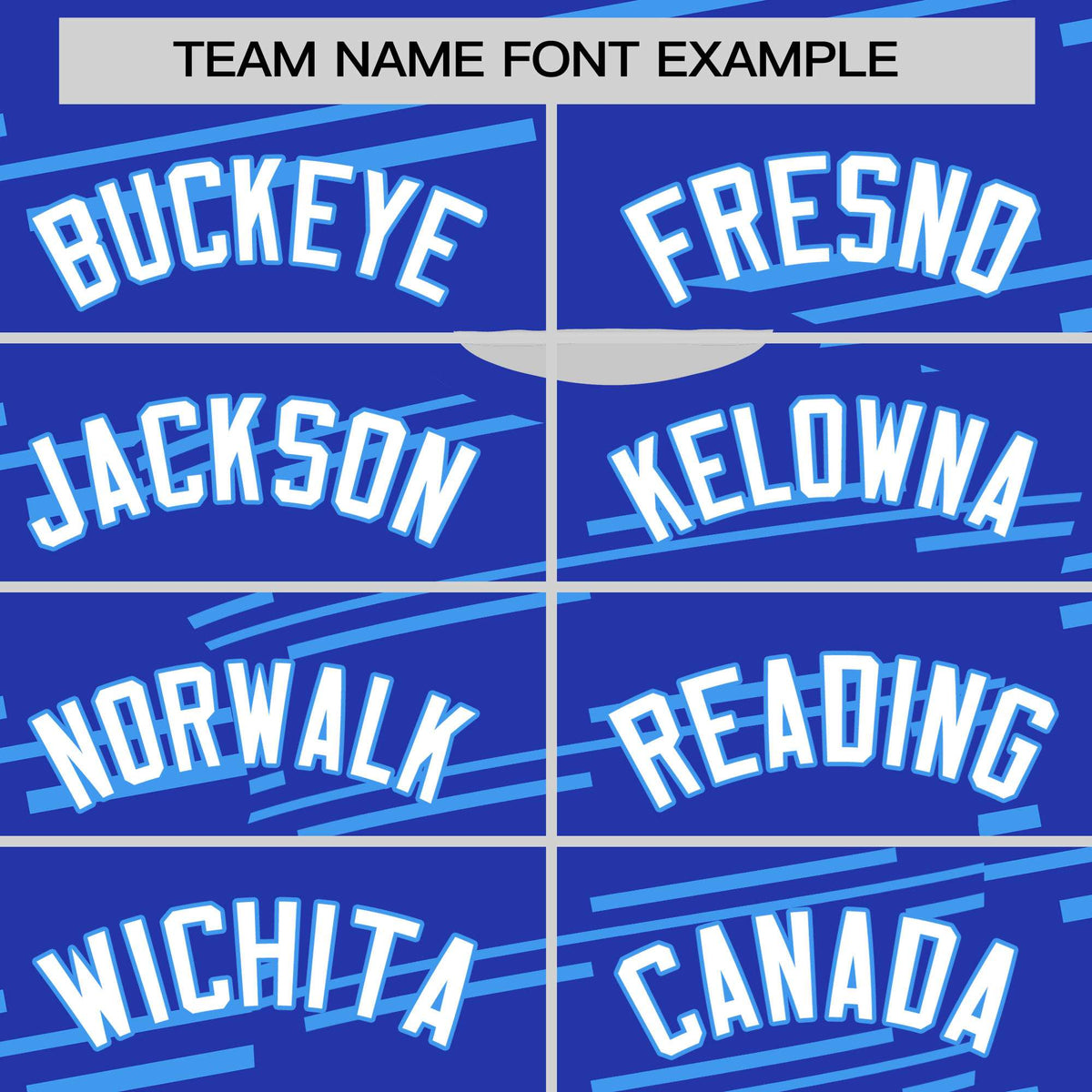 Custom Royal Blue Powder Blue Personalized Slanting Line Graffiti Pattern Performance T-Shirt