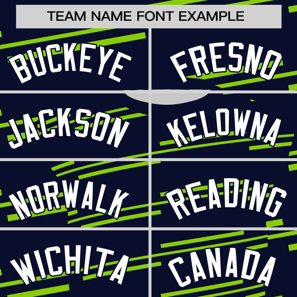 Custom Navy Neon Green Personalized Slanting Line Graffiti Pattern Performance T-Shirt