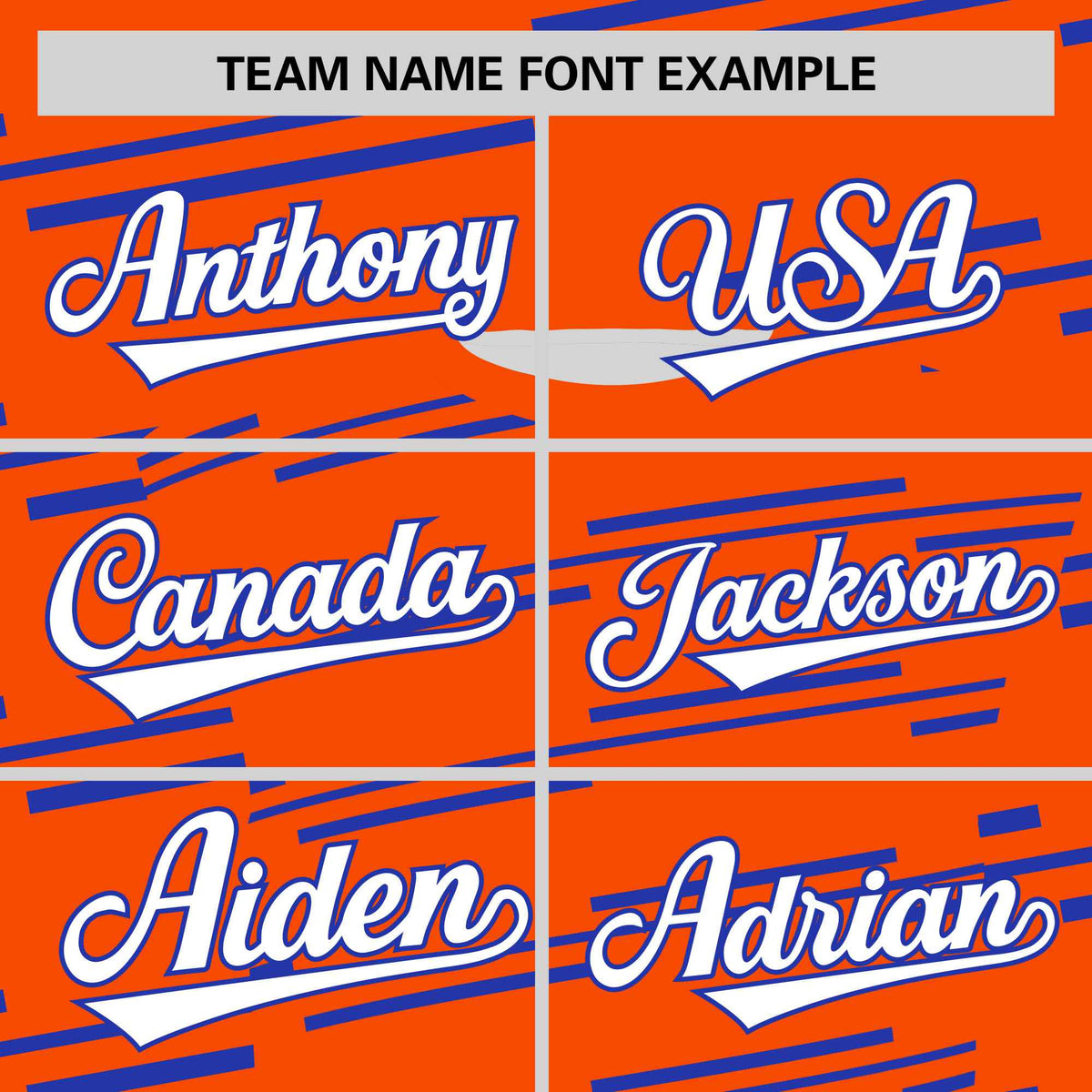 Custom Orange Royal Blue Personalized Slanting Line Graffiti Pattern Performance T-Shirt