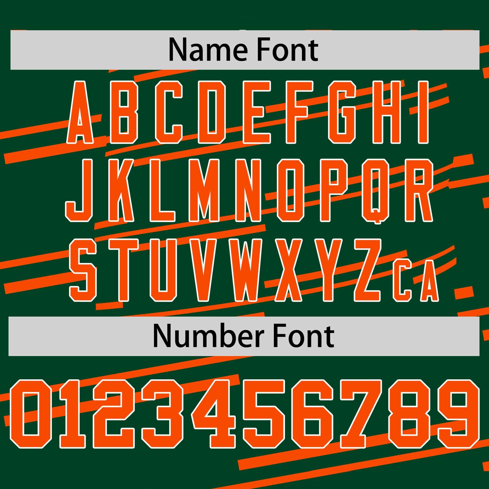 Custom Green Orange Personalized Slanting Line Graffiti Pattern Performance T-Shirt