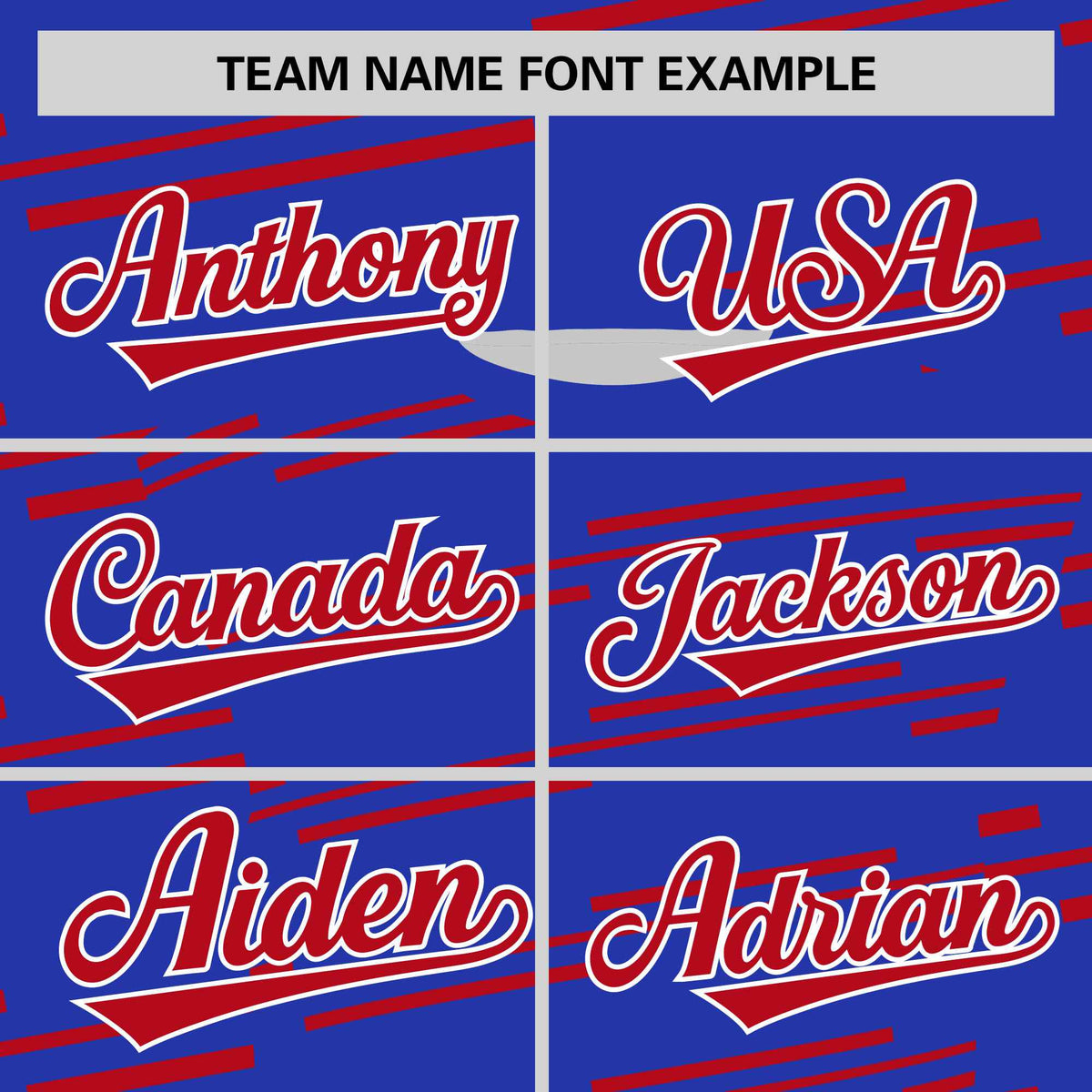 Custom Royal Blue Red Personalized Slanting Line Graffiti Pattern Performance T-Shirt