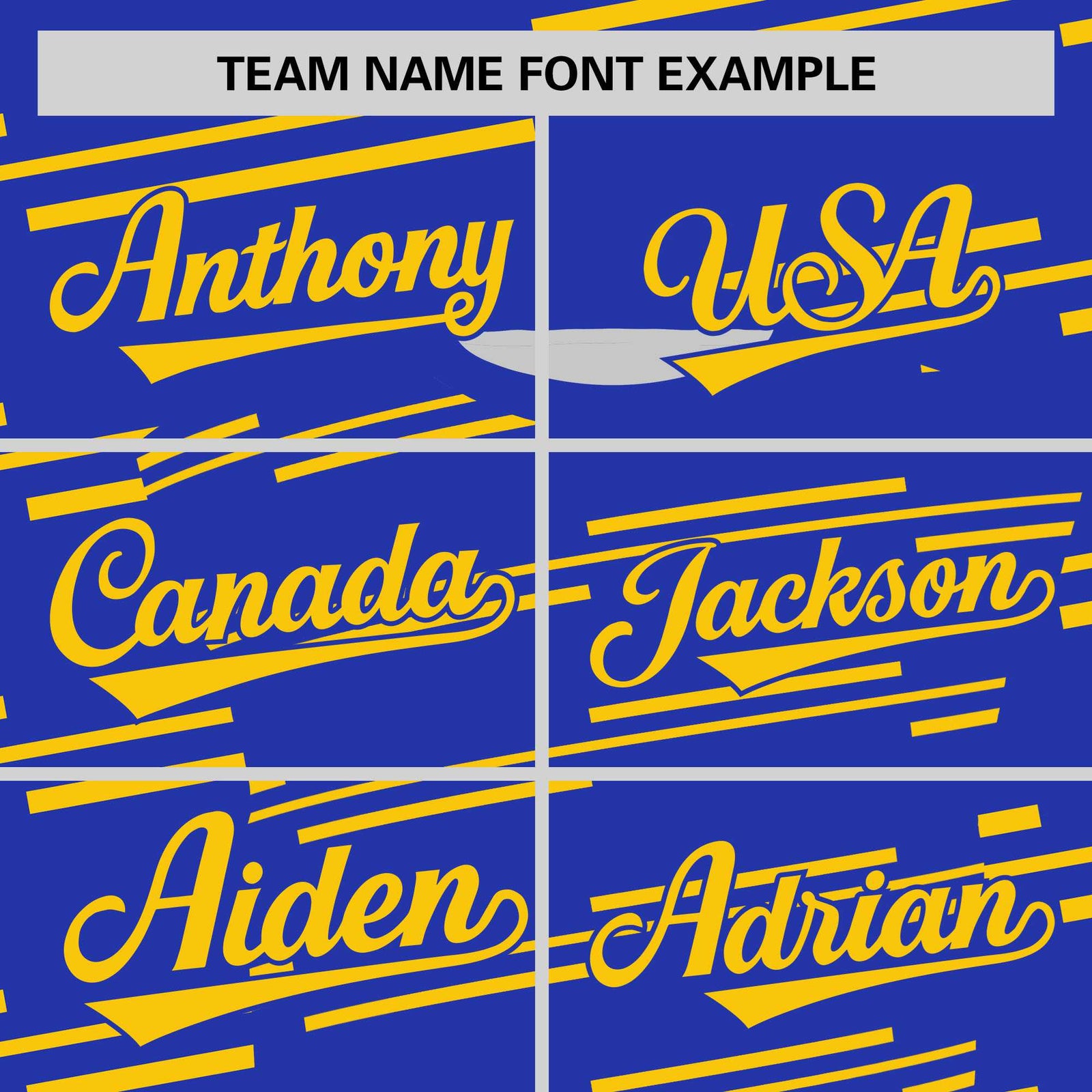 Custom Royal Blue Gold-1 Personalized Slanting Line Graffiti Pattern Performance T-Shirt