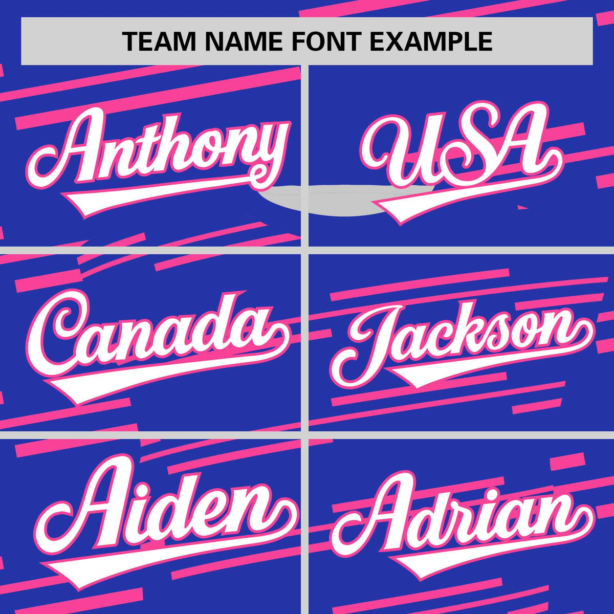 Custom Royal Blue Pink Personalized Slanting Line Graffiti Pattern Performance T-Shirt