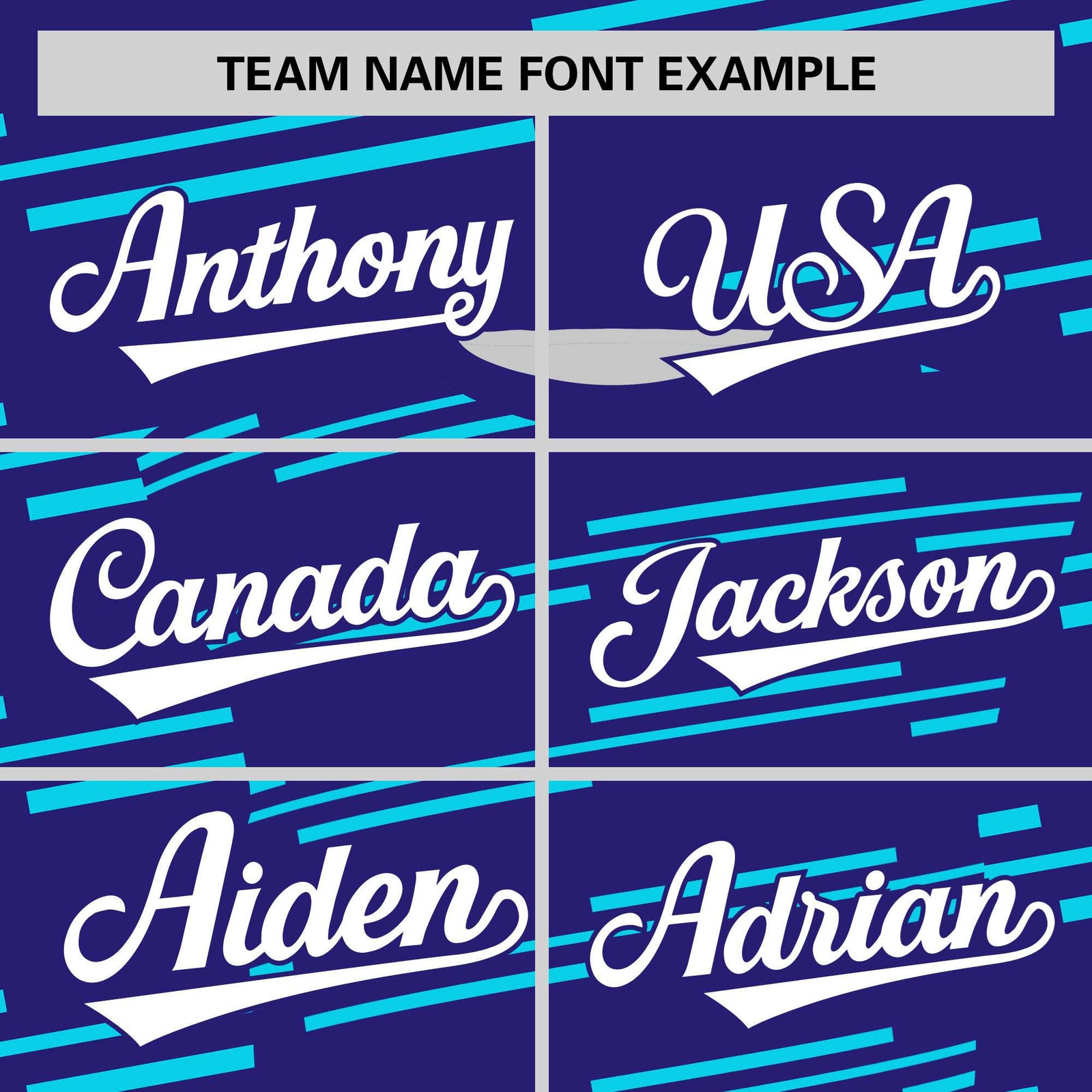 Custom Purple Sky Blue Personalized Slanting Line Graffiti Pattern Performance T-Shirt