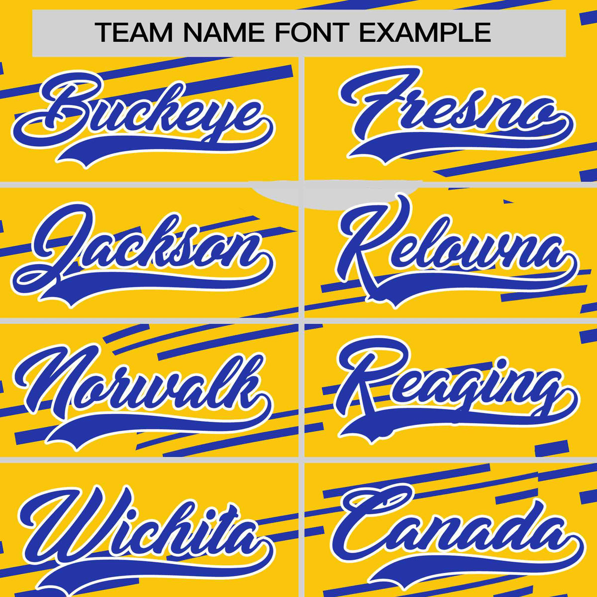 Custom Gold Royal Blue Personalized Slanting Line Graffiti Pattern Performance T-Shirt