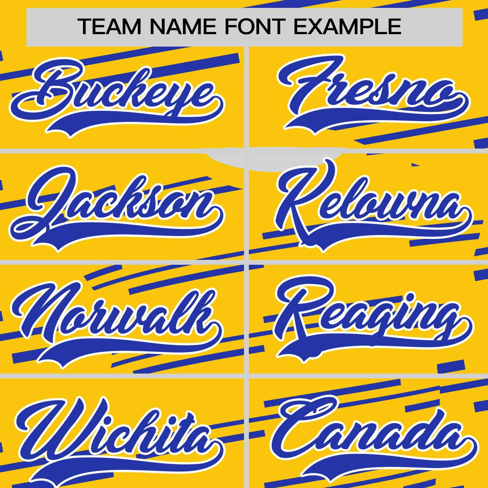 Custom Gold Royal Blue Personalized Slanting Line Graffiti Pattern Performance T-Shirt