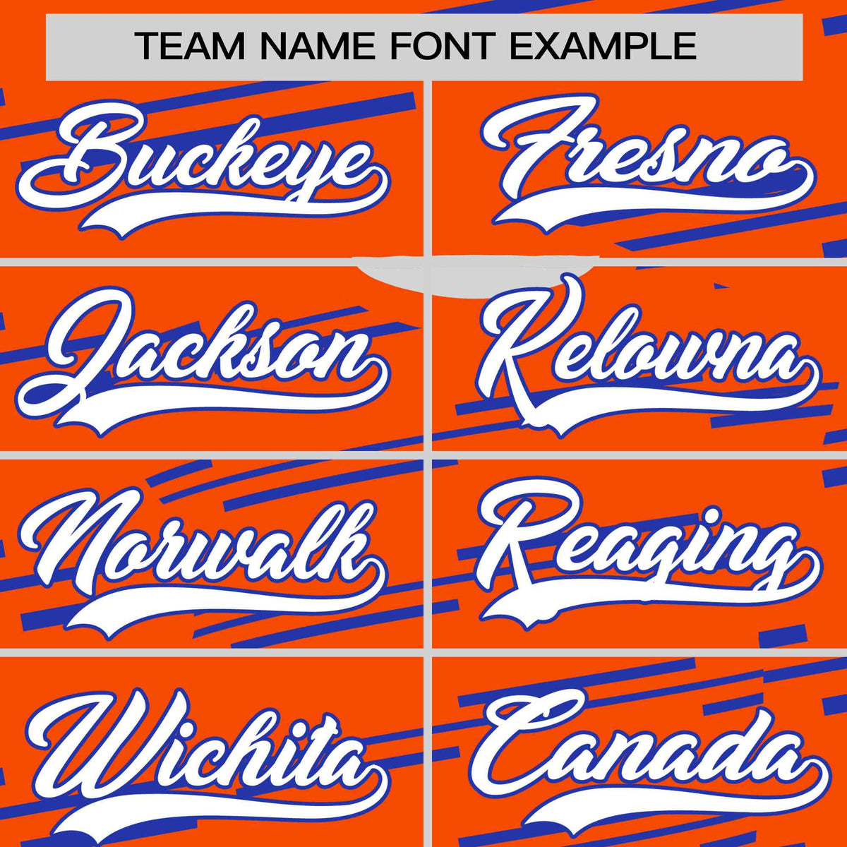 Custom Orange Royal Blue Personalized Slanting Line Graffiti Pattern Performance T-Shirt