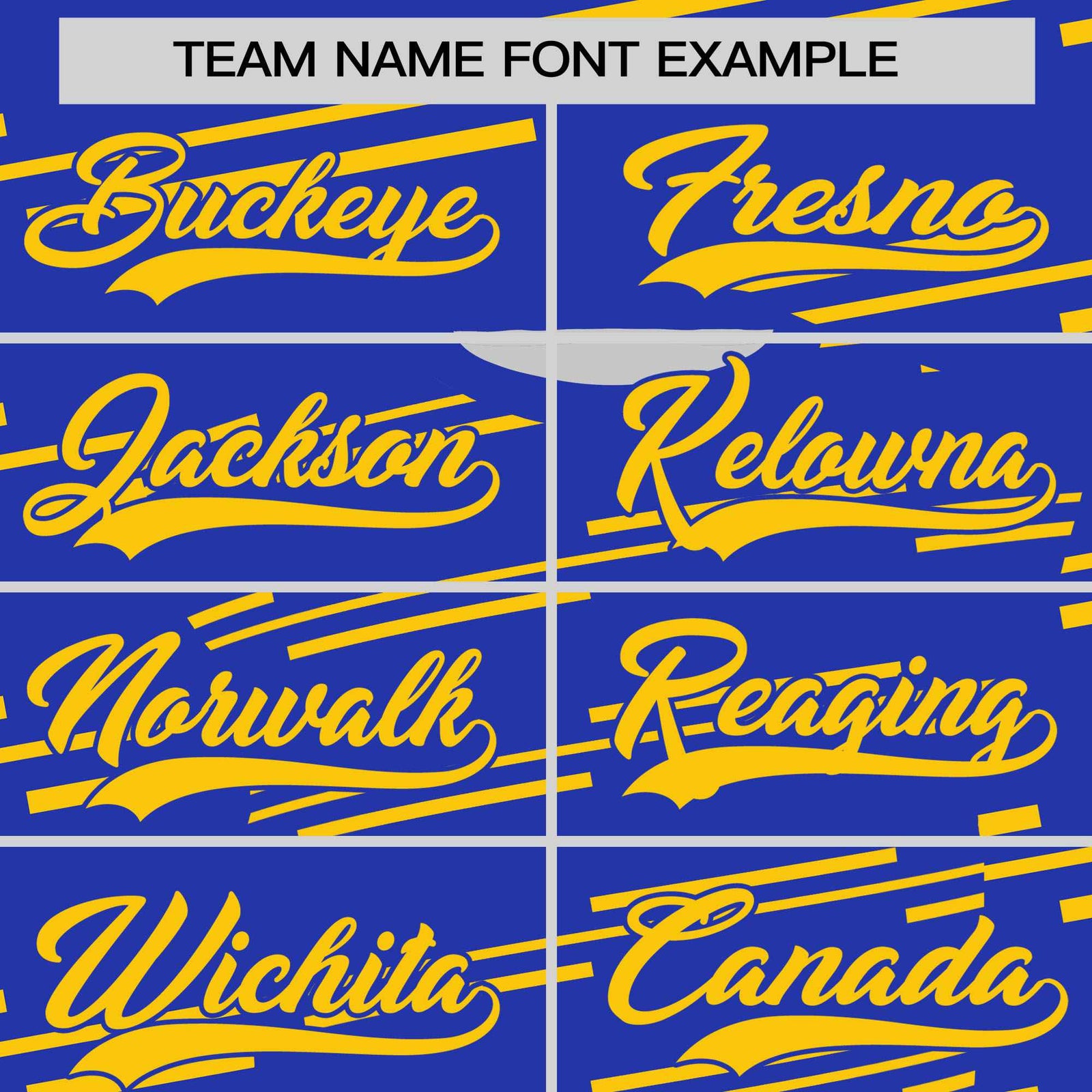 Custom Royal Blue Gold-1 Personalized Slanting Line Graffiti Pattern Performance T-Shirt