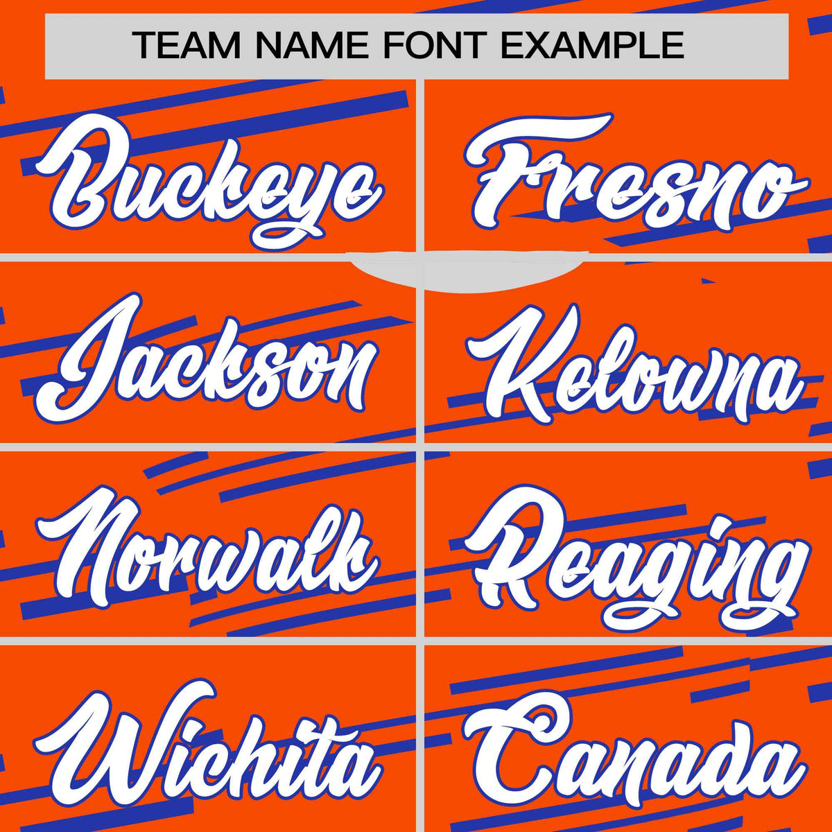 Custom Orange Royal Blue Personalized Slanting Line Graffiti Pattern Performance T-Shirt