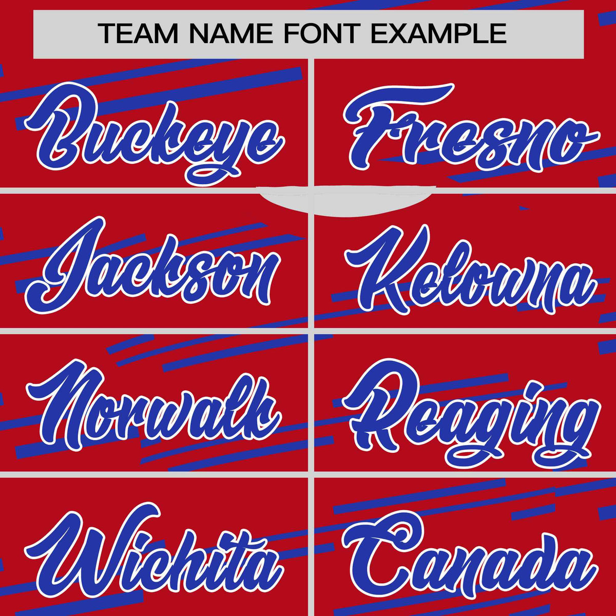 Custom Red Royal Blue Personalized Slanting Line Graffiti Pattern Performance T-Shirt