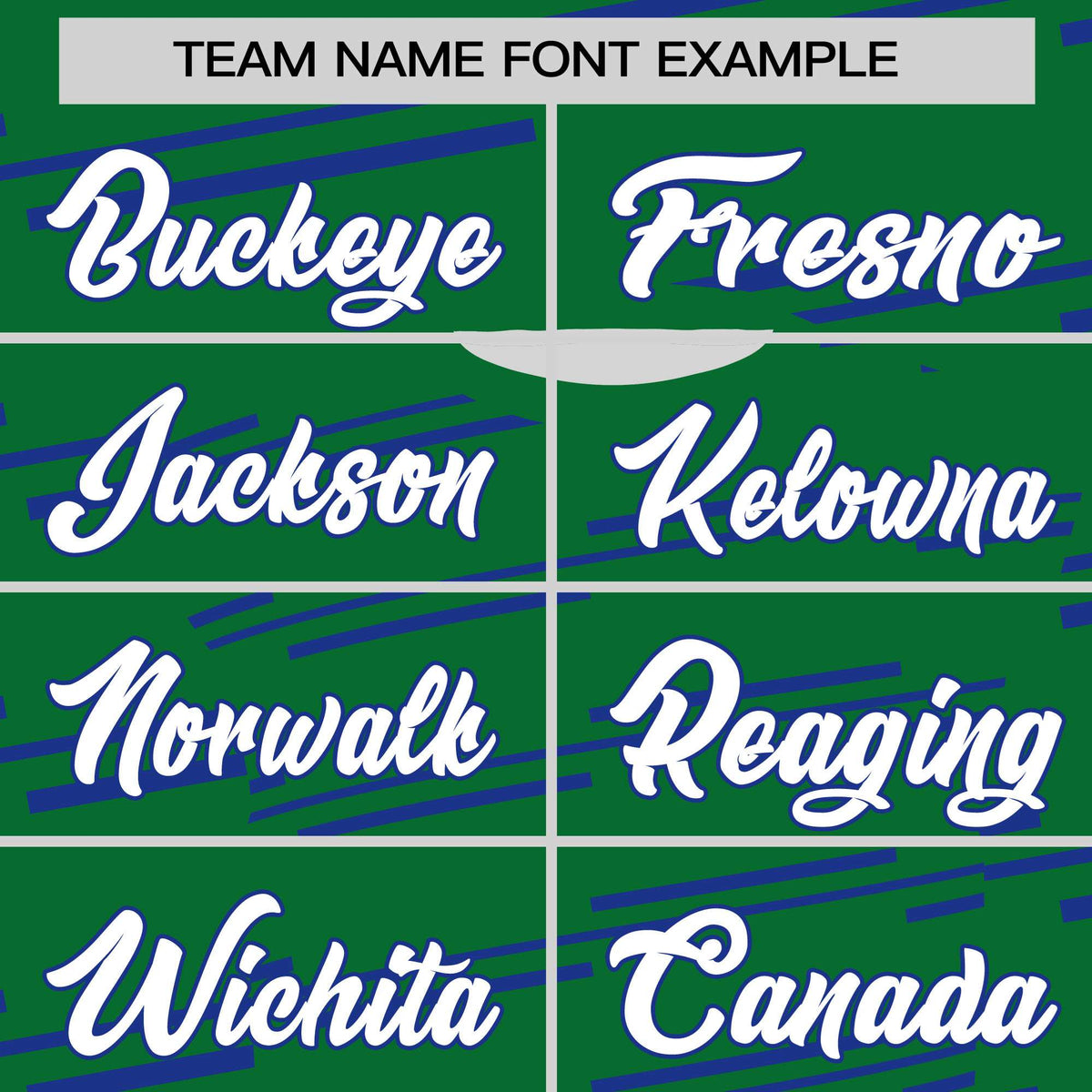 Custom Kelly Green Royal Blue Personalized Slanting Line Graffiti Pattern Performance T-Shirt