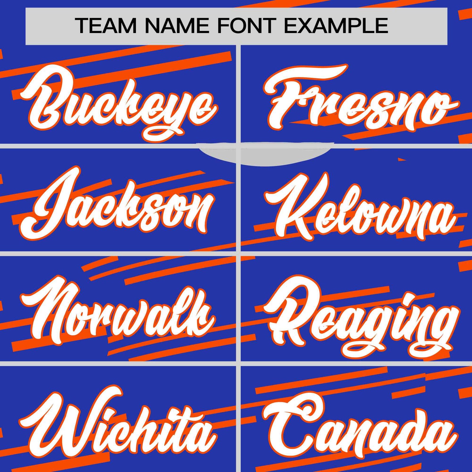 Custom Royal Blue Orange Personalized Slanting Line Graffiti Pattern Performance T-Shirt
