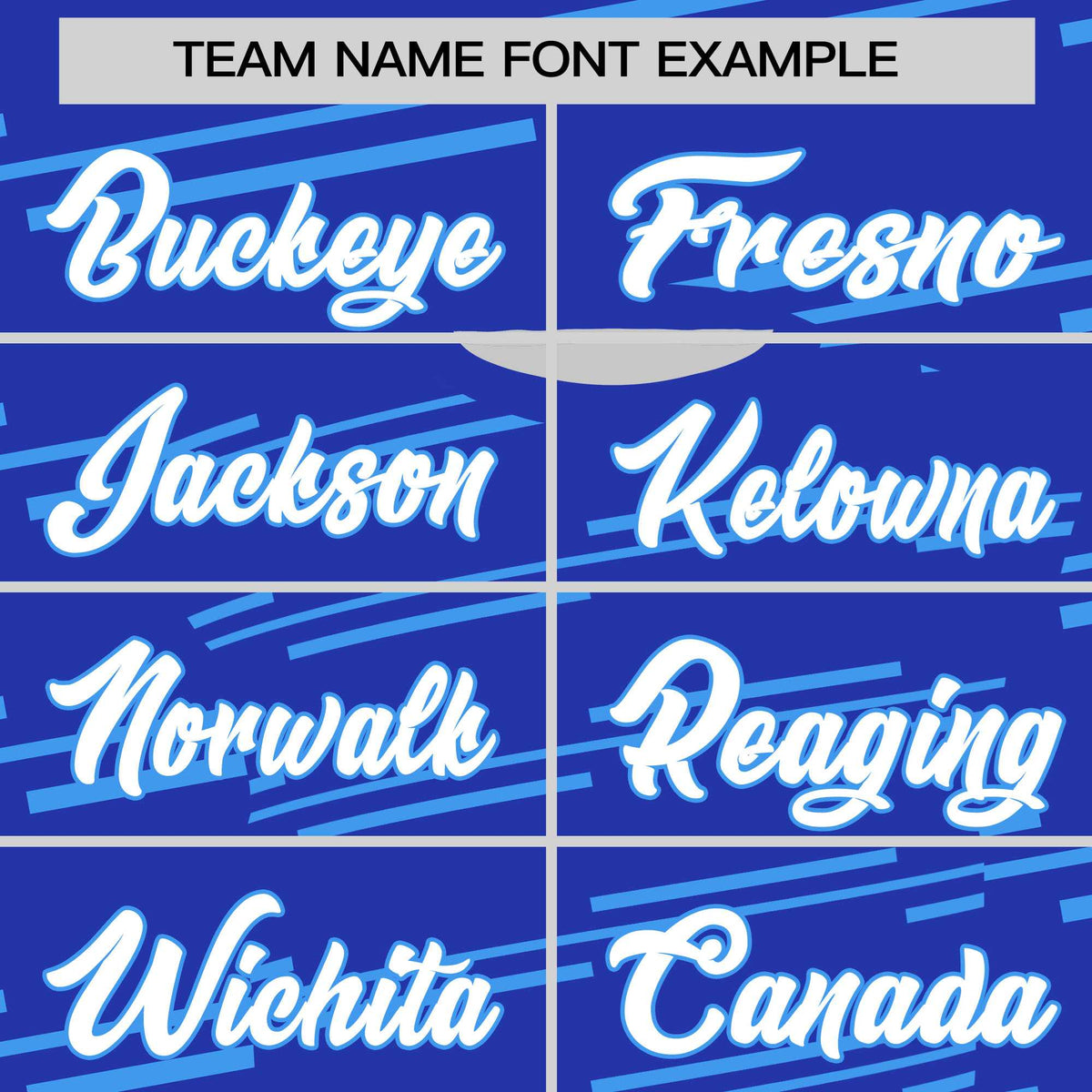 Custom Royal Blue Powder Blue Personalized Slanting Line Graffiti Pattern Performance T-Shirt