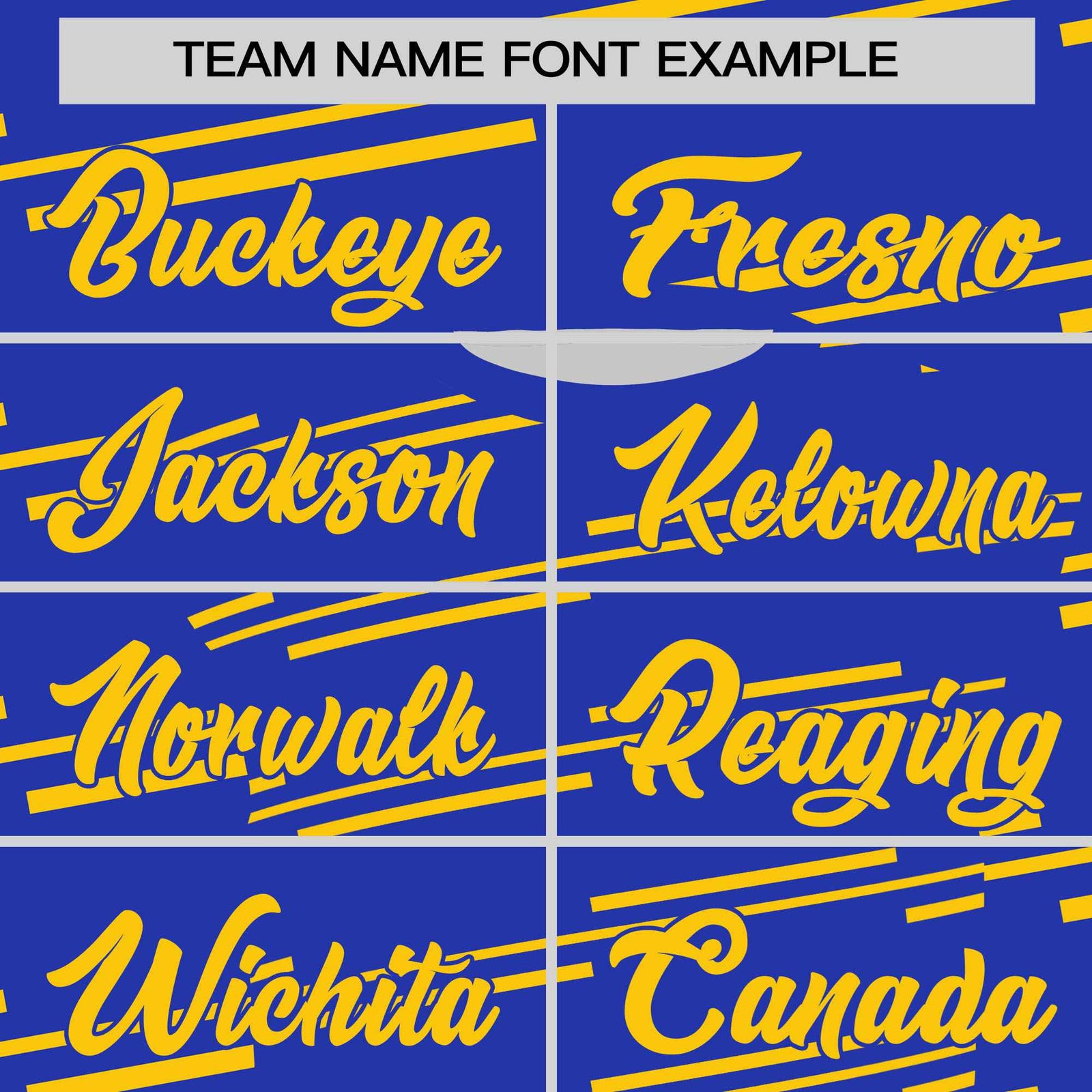 Custom Royal Blue Gold-1 Personalized Slanting Line Graffiti Pattern Performance T-Shirt
