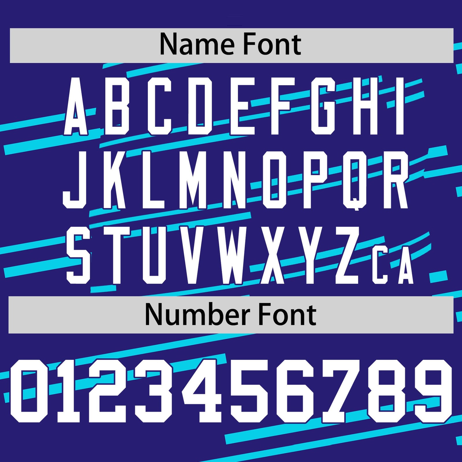 Custom Purple Sky Blue Personalized Slanting Line Graffiti Pattern Performance T-Shirt