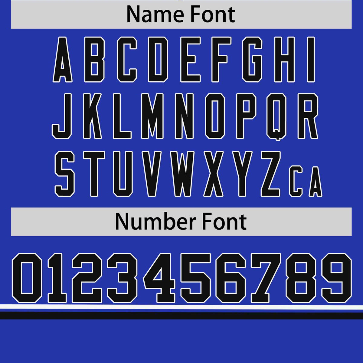 Custom Royal Blue White-Black Crew neck Color Block Design Performance T-Shirt