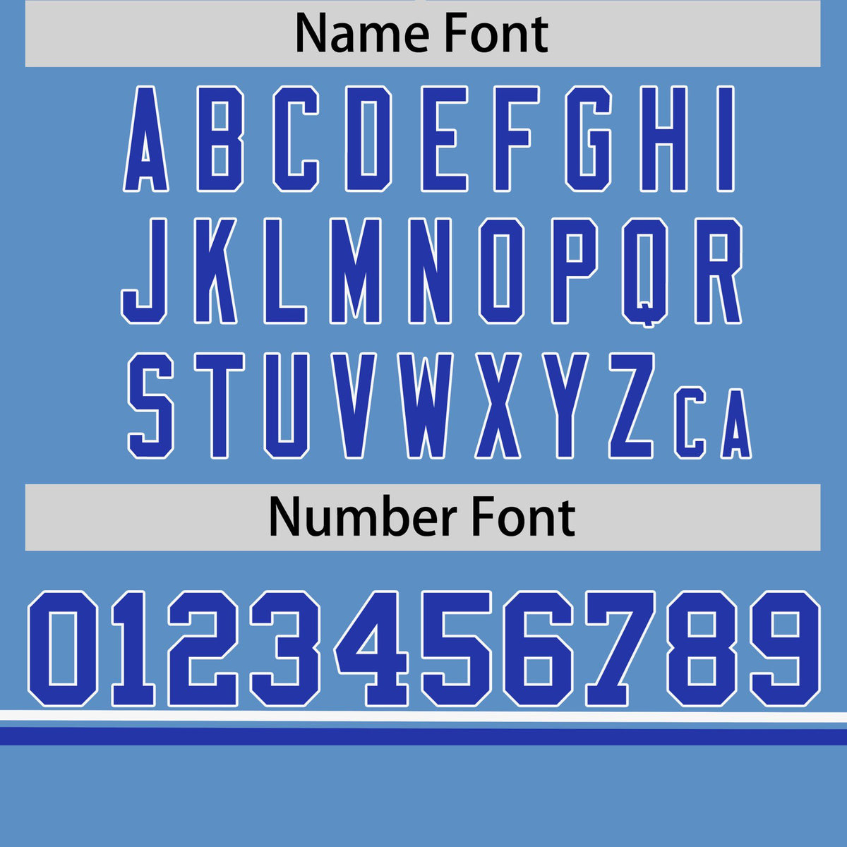 Custom Light Blue White-Royal Blue Crew neck Color Block Design Performance T-Shirt