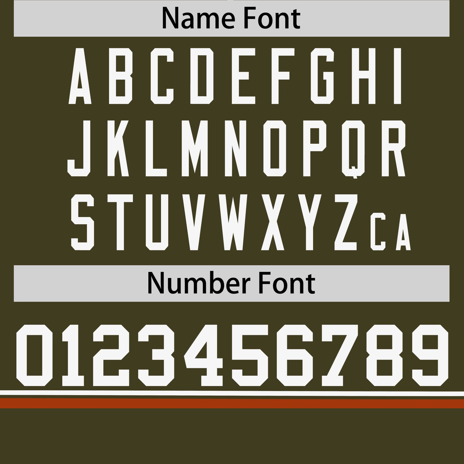 Custom Olive White-Orange Crew neck Color Block Design Performance T-Shirt