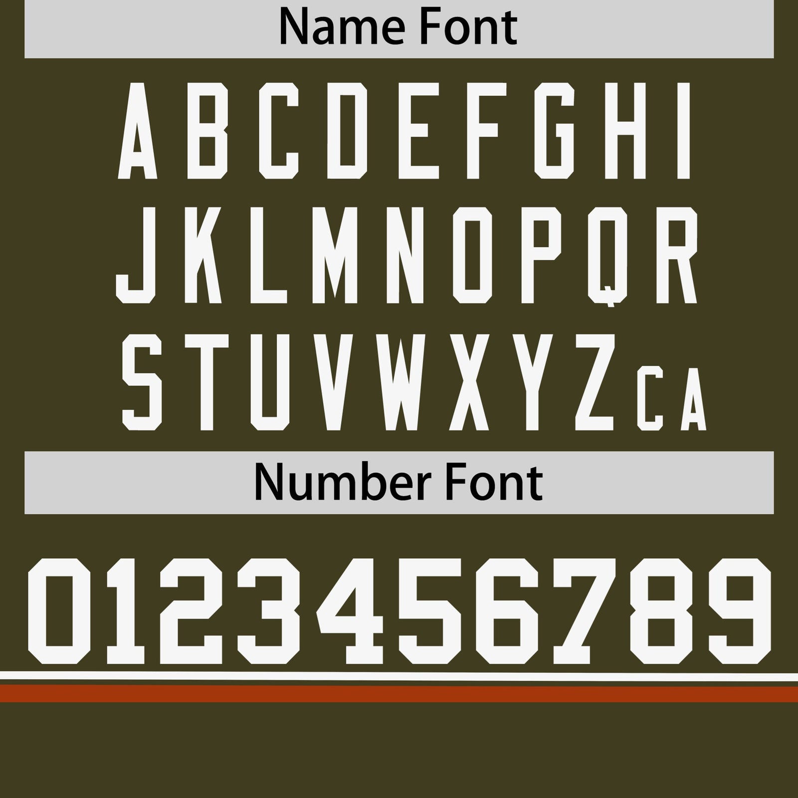 Custom Olive White-Orange Crew neck Color Block Design Performance T-Shirt