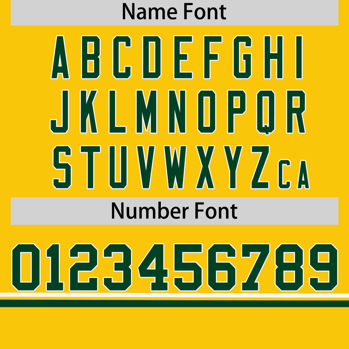 Custom Gold-01 White-Green Crew neck Color Block Design Performance T-Shirt