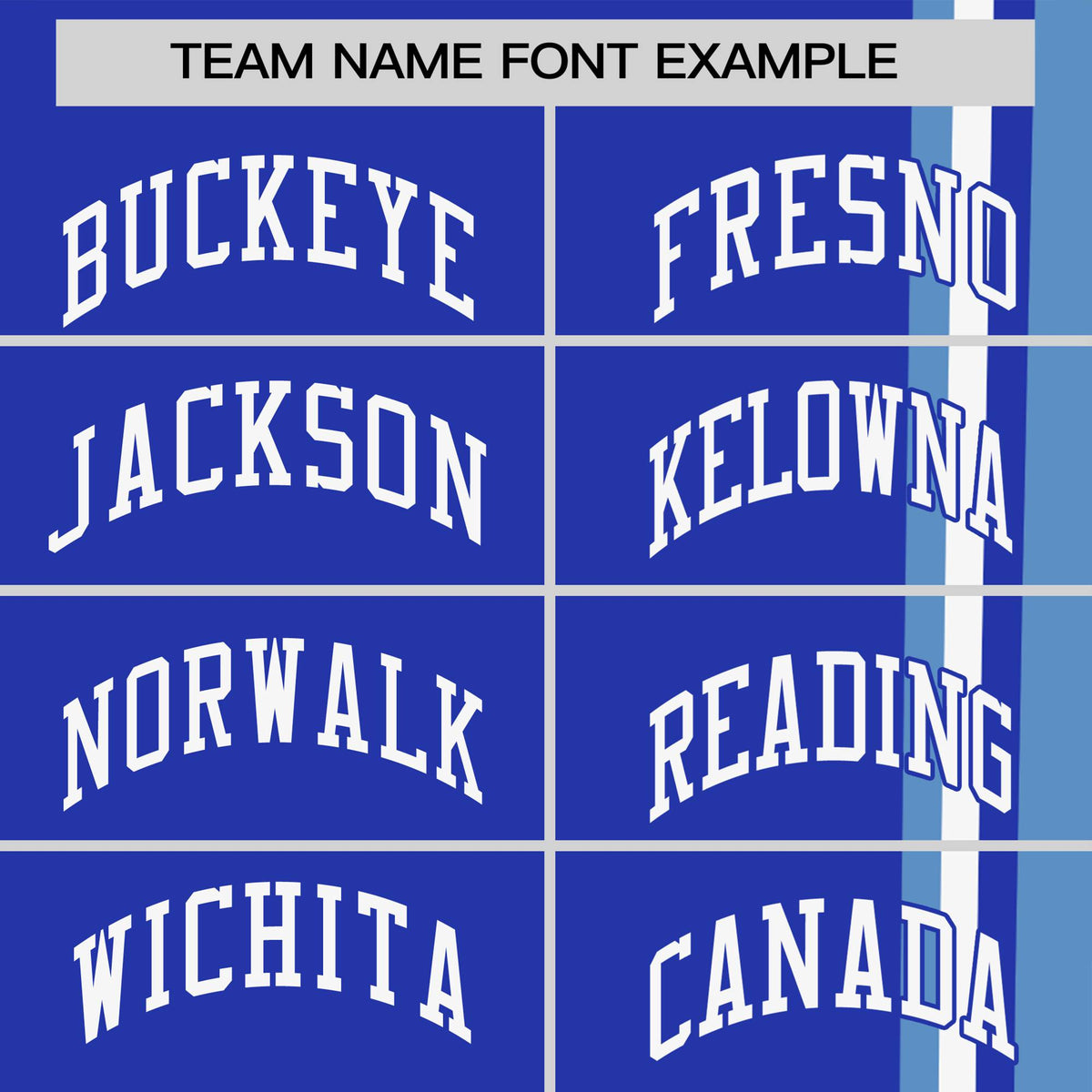 Custom Royal Blue Powder Blue-White Crew neck Color Contrast Design T-Shirts